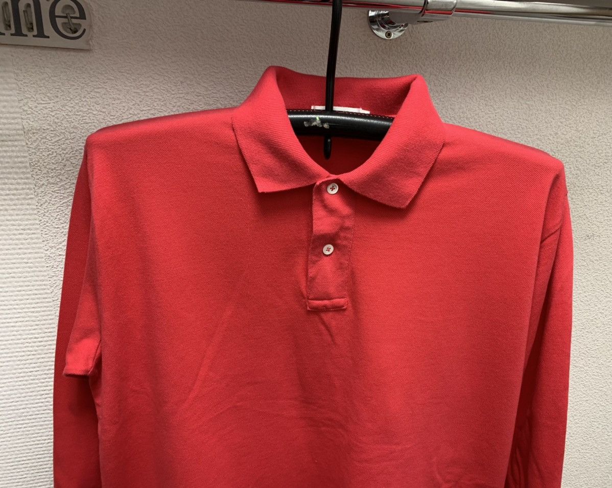 Alberto × Aspesi Alberto Aspesi pink polo long sleeve vintage L Size US L / EU 52-54 / 3 - 2 Thumbnail