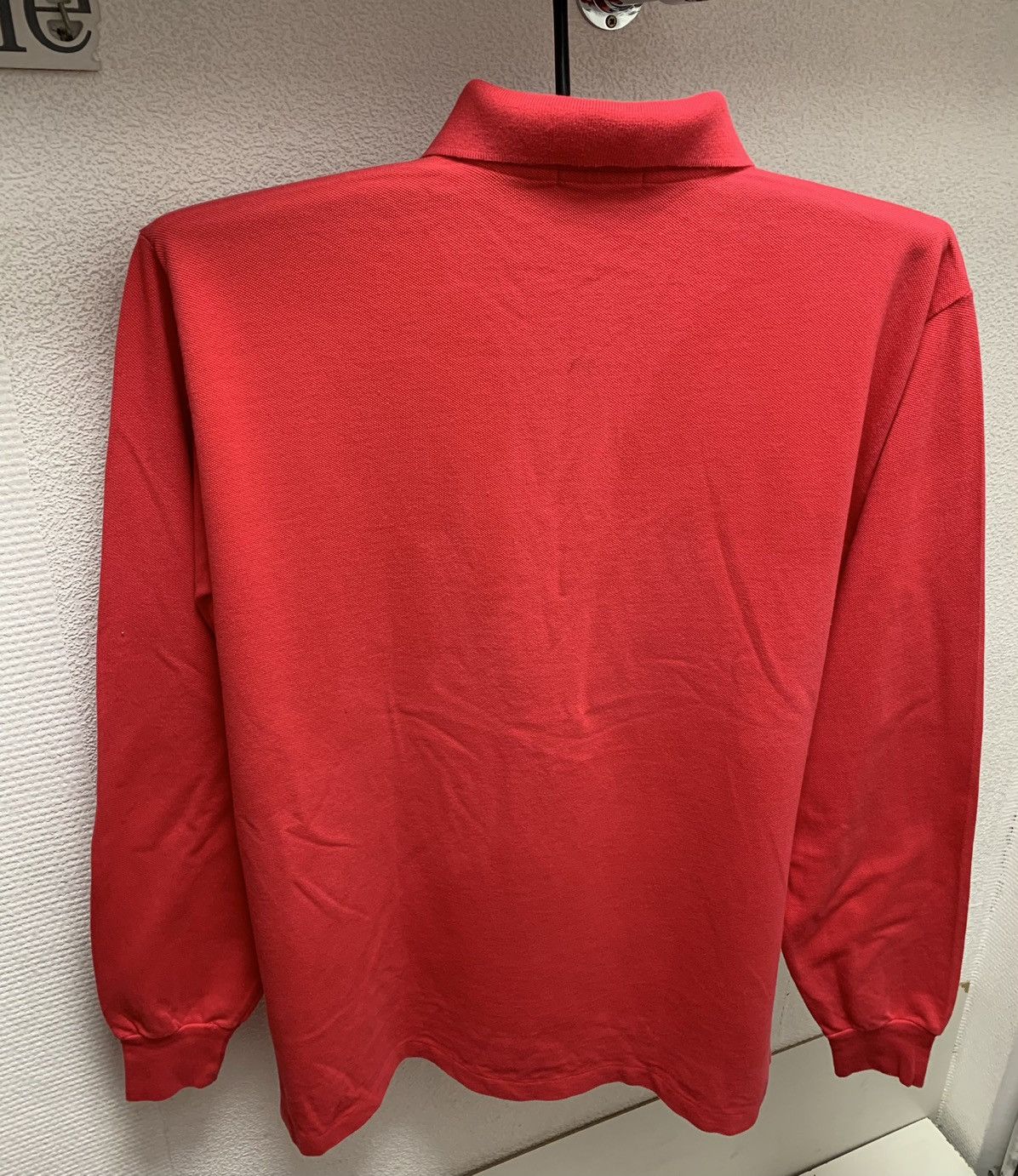 Alberto × Aspesi Alberto Aspesi pink polo long sleeve vintage L Size US L / EU 52-54 / 3 - 5 Thumbnail