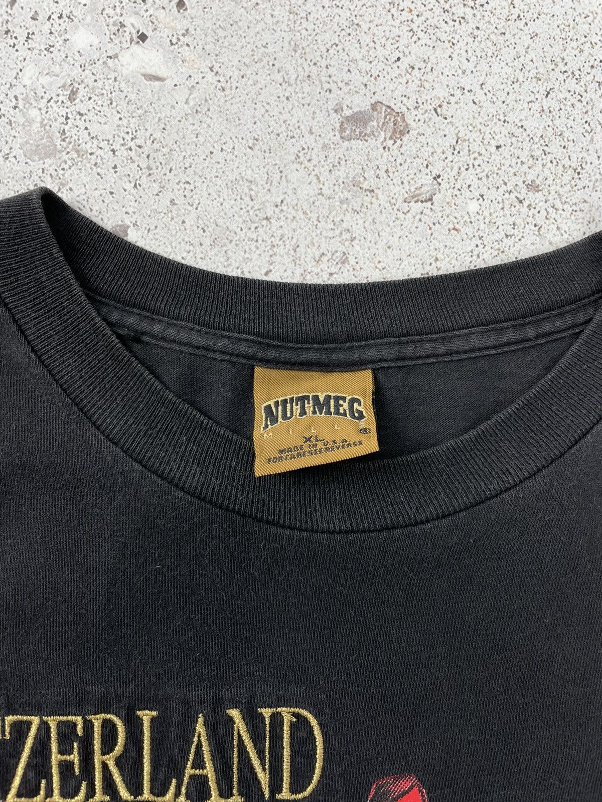 Nutmeg × Vintage 1991 Vintage Nutmeg World Cup USA 94 Tee T-Shirt Size US XL / EU 56 / 4 - 3 Thumbnail