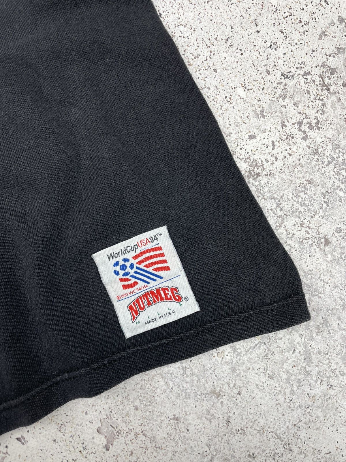 Nutmeg × Vintage 1991 Vintage Nutmeg World Cup USA 94 Tee T-Shirt Size US XL / EU 56 / 4 - 7 Thumbnail