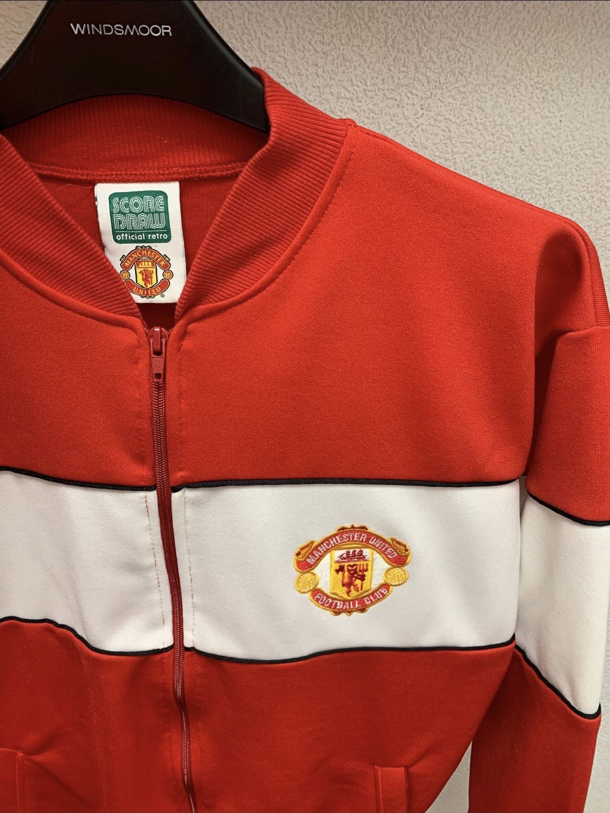 Vintage Manchester United vintage bomber sharp L score drew Size US L / EU 52-54 / 3 - 3 Thumbnail