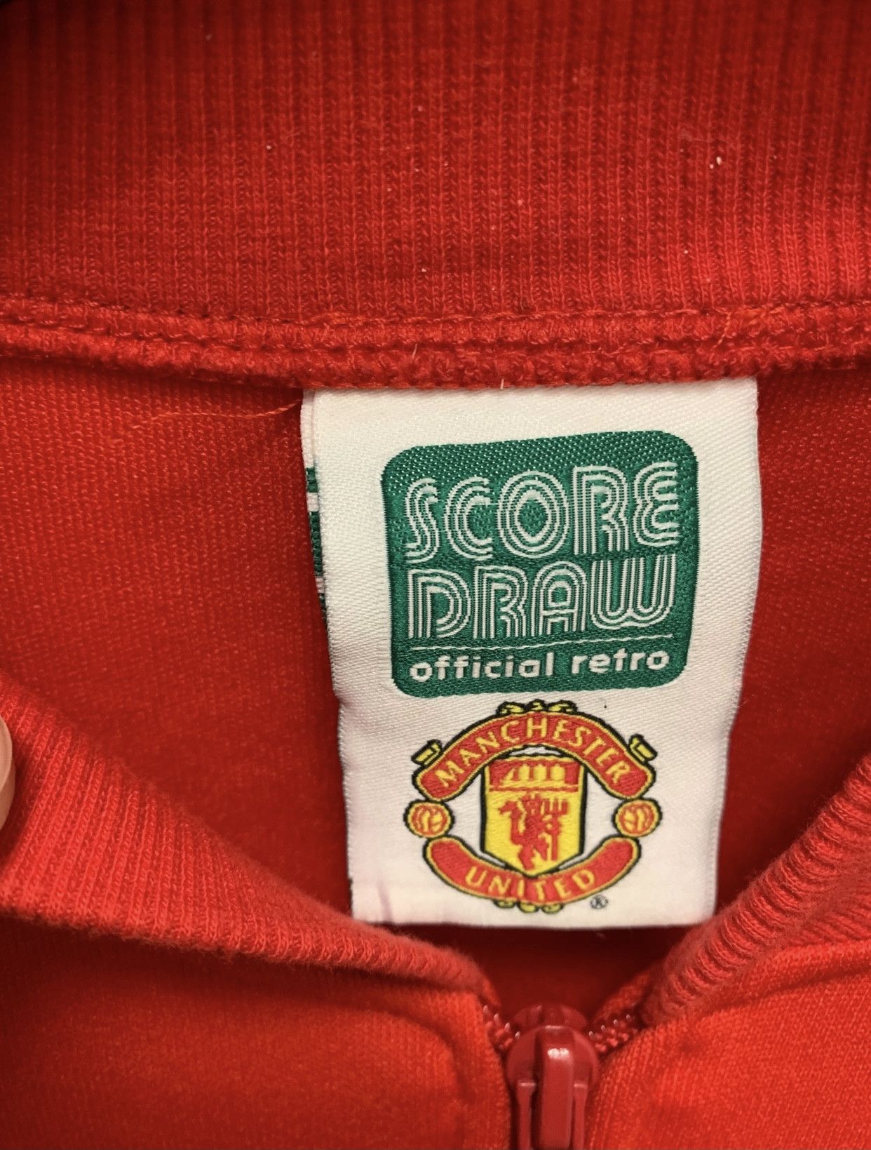 Vintage Manchester United vintage bomber sharp L score drew Size US L / EU 52-54 / 3 - 4 Thumbnail