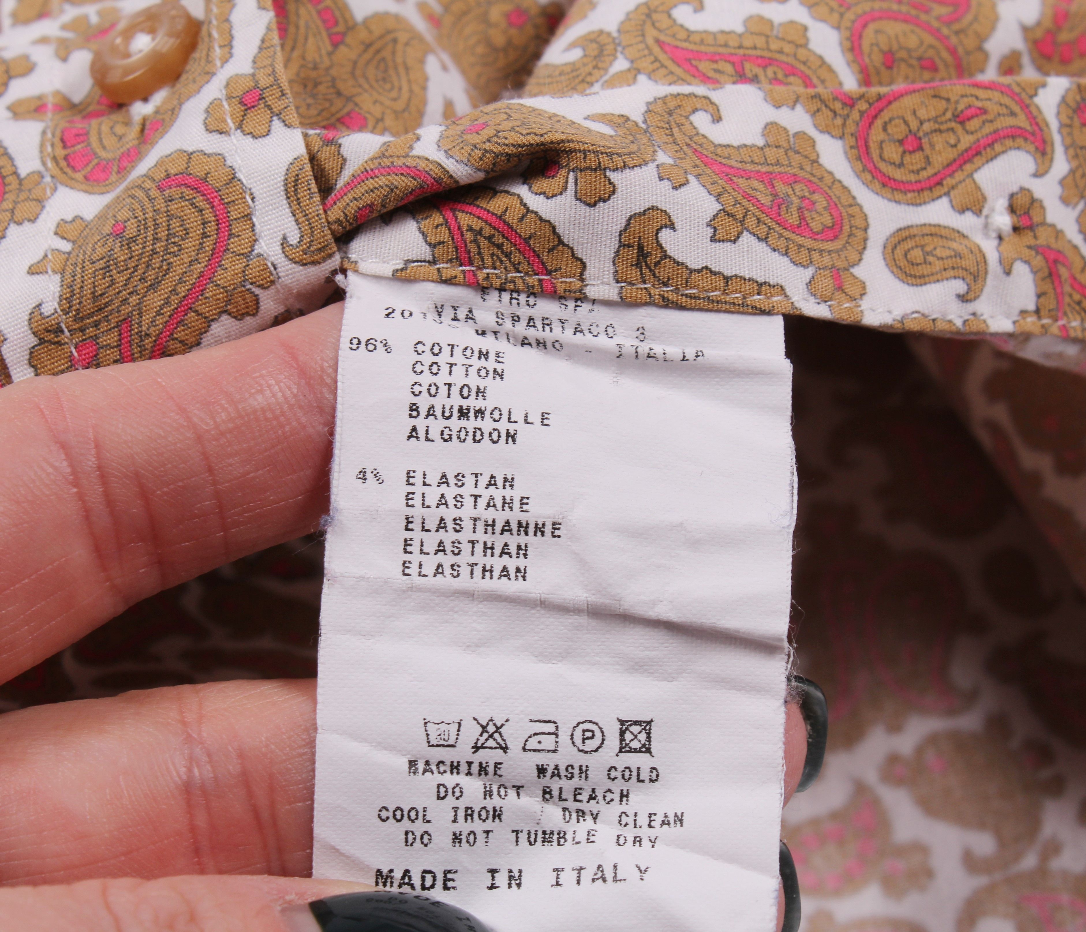 Etro Etro Paisley Shirt Size M / US 6-8 / IT 42-44 - 6 Thumbnail