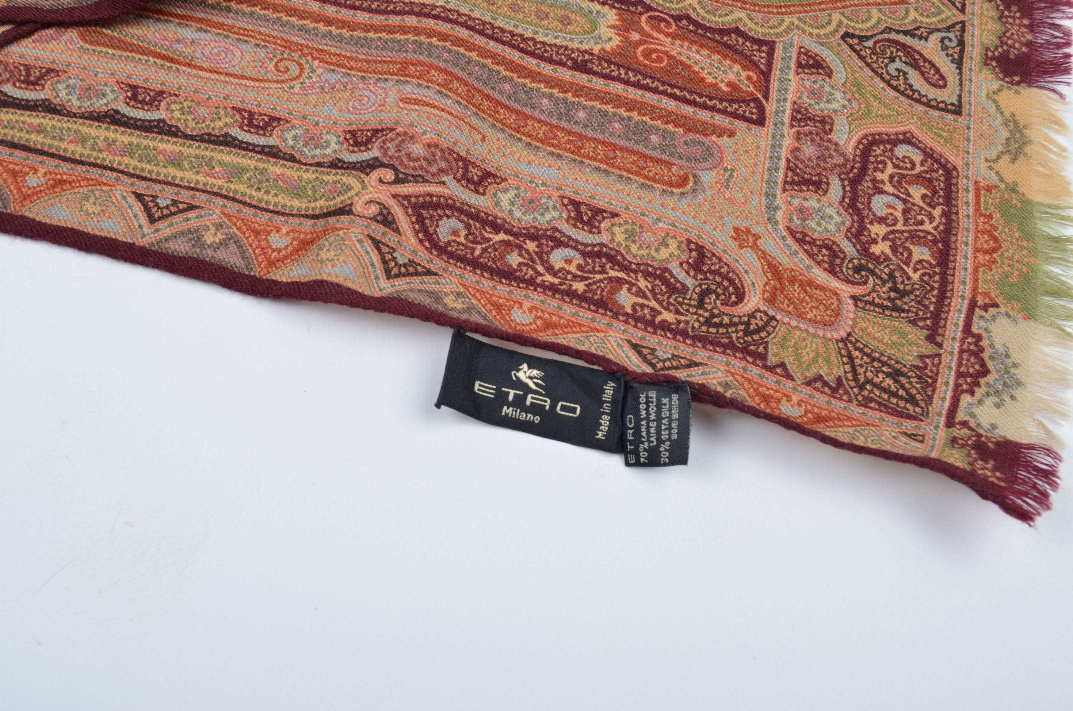 Etro Etro Milano Paisley Scarf Size ONE SIZE - 2 Thumbnail