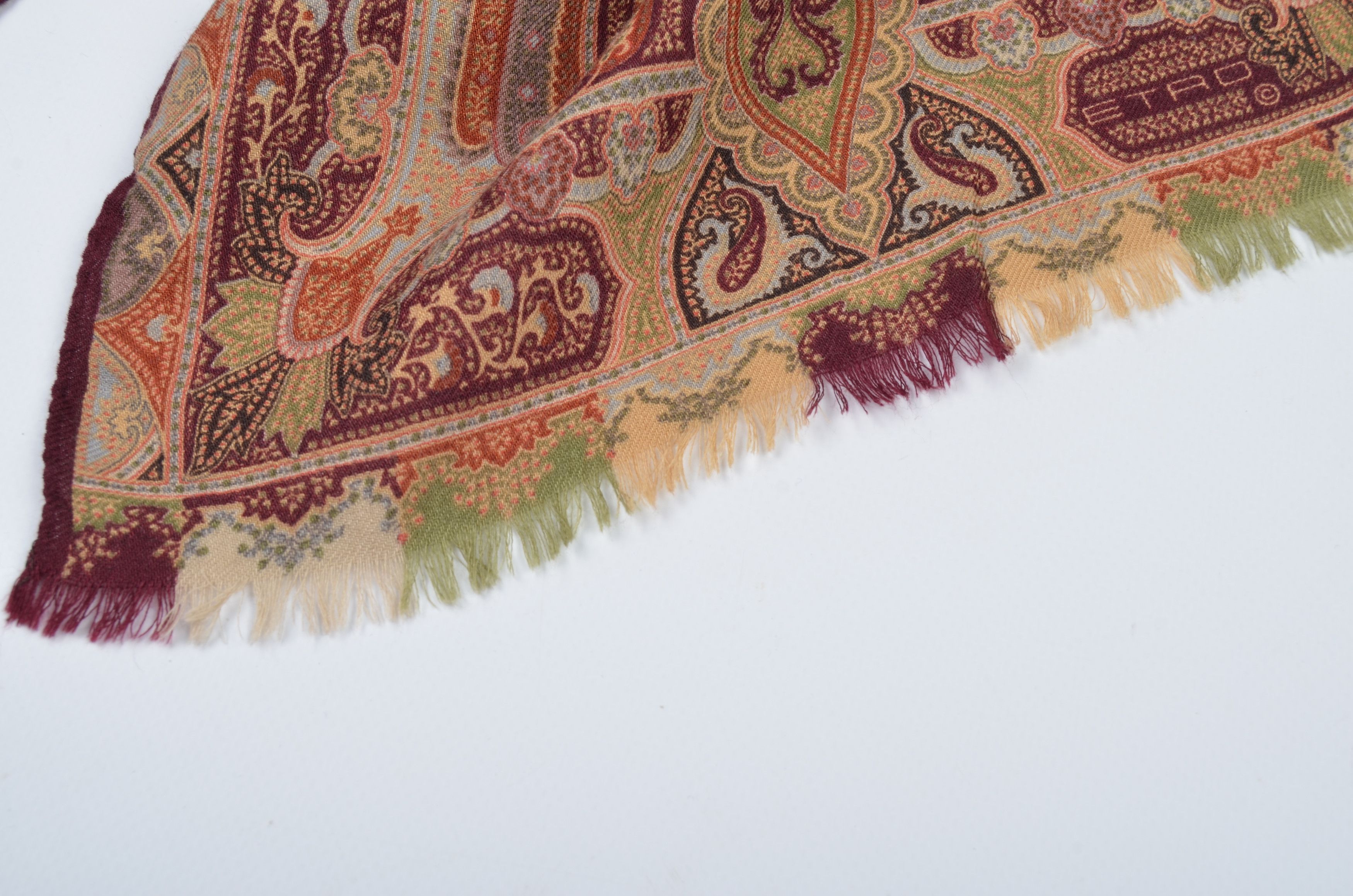 Etro Etro Milano Paisley Scarf Size ONE SIZE - 3 Thumbnail