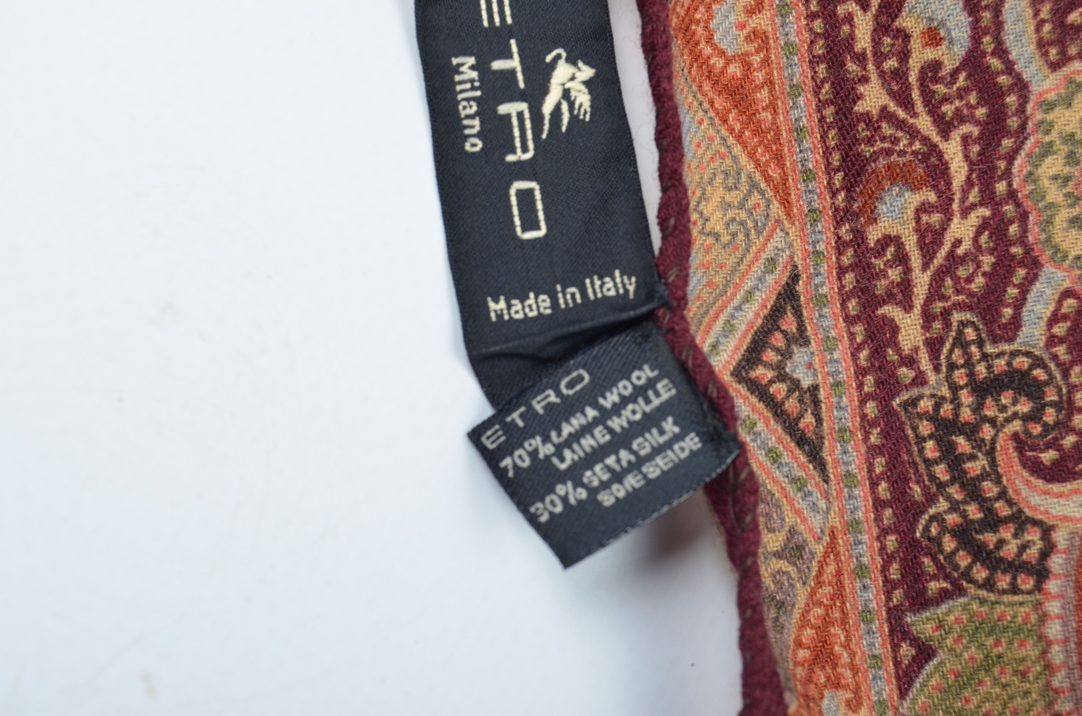 Etro Etro Milano Paisley Scarf Size ONE SIZE - 6 Thumbnail