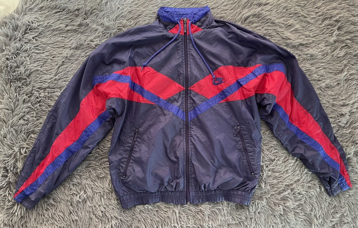 Nike × Vintage Nike 90s vintage track jacket Size US S / EU 44-46 / 1 - 1 Thumbnail