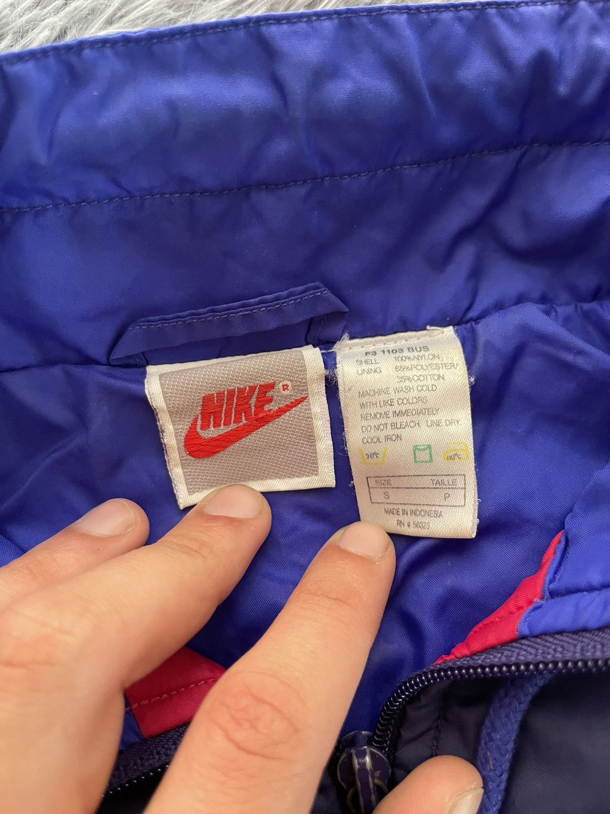 Nike × Vintage Nike 90s vintage track jacket Size US S / EU 44-46 / 1 - 4 Thumbnail