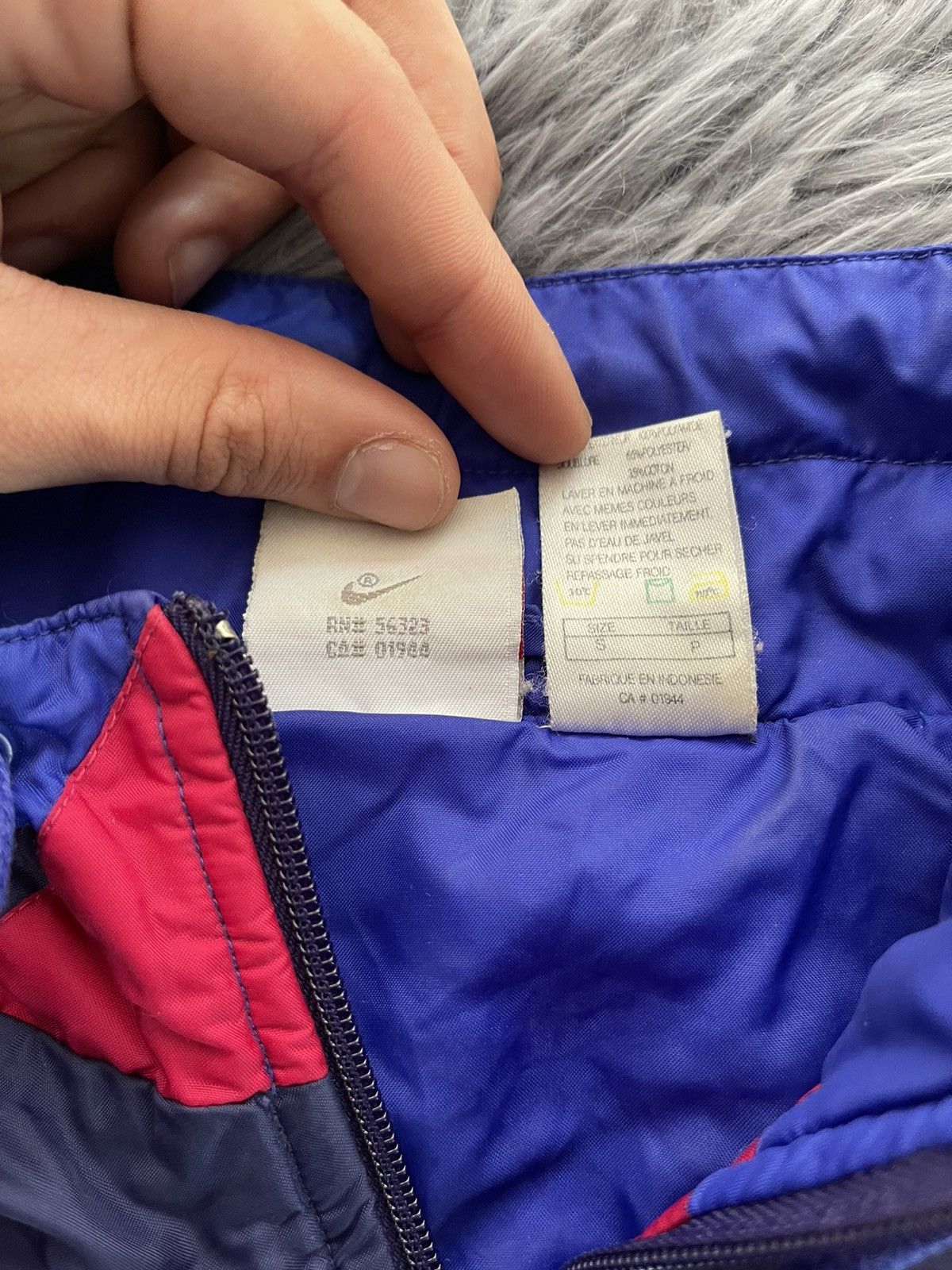 Nike × Vintage Nike 90s vintage track jacket Size US S / EU 44-46 / 1 - 5 Thumbnail