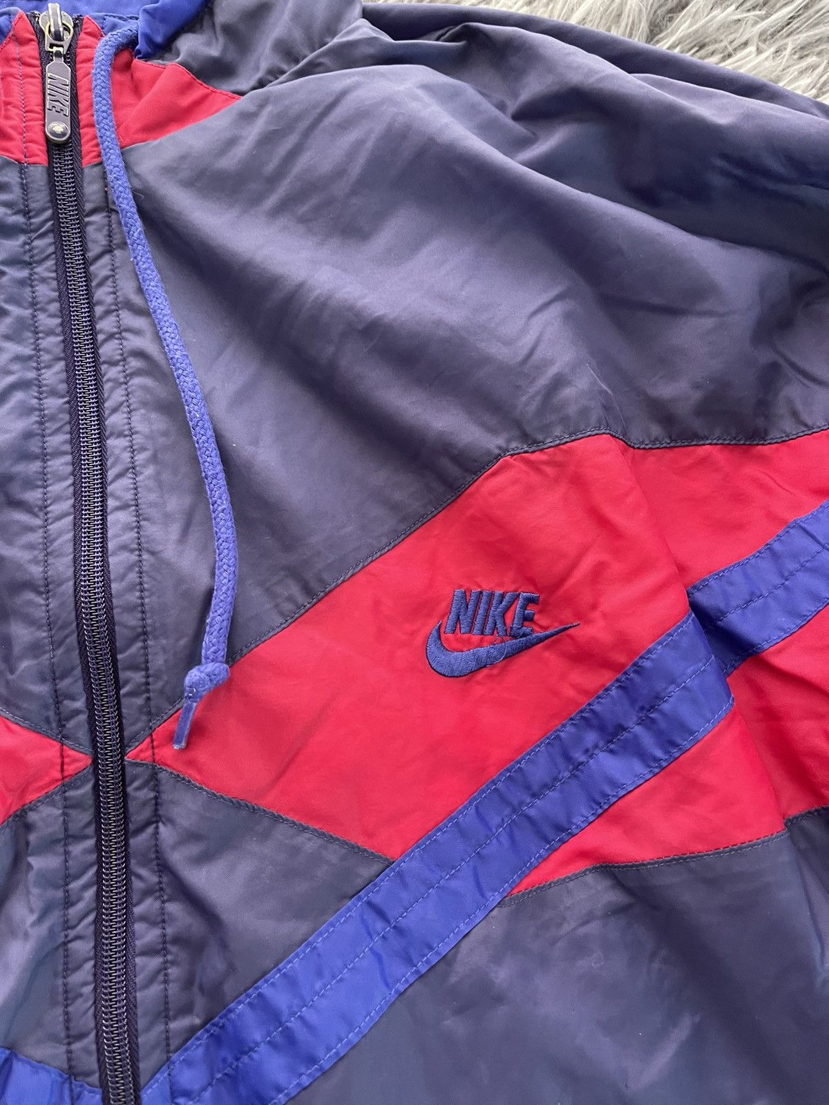 Nike × Vintage Nike 90s vintage track jacket Size US S / EU 44-46 / 1 - 2 Thumbnail