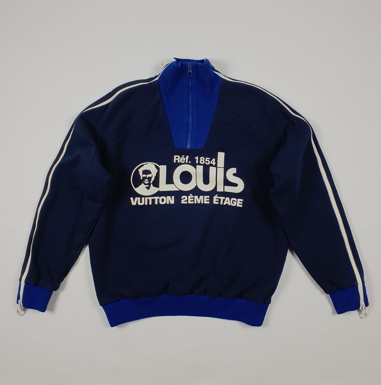 Louis Vuitton × Virgil Abloh Louis Vuitton zip sweatshirt Size US S / EU 44-46 / 1 - 1 Thumbnail