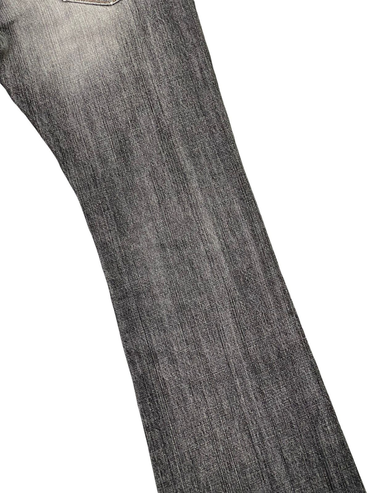 Edwin Flare Jeans Edwin Distress Apple Carv Low Rise Boot Cut 2🟦0 Size US 30 / EU 46 - 19 Thumbnail