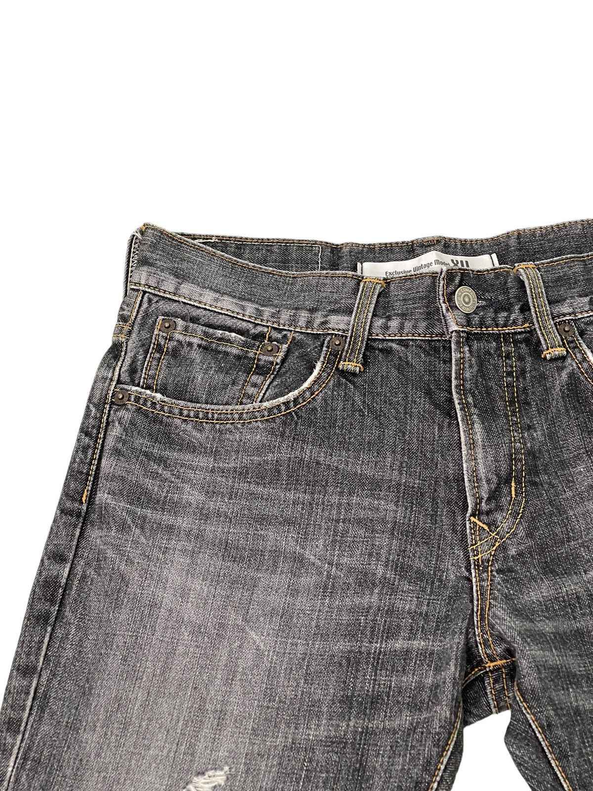 Edwin Flare Jeans Edwin Distress Apple Carv Low Rise Boot Cut 2🟦0 Size US 30 / EU 46 - 10 Thumbnail