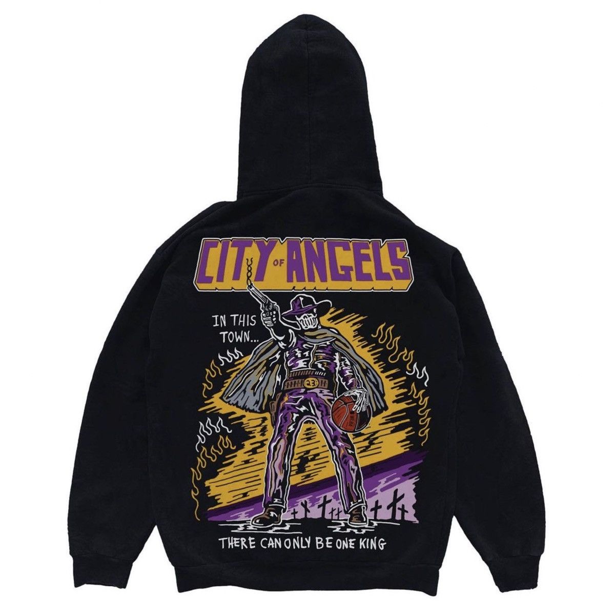Warren Lotas RARE Warren Lotas There Can Only Be One Lakers Hoodie 