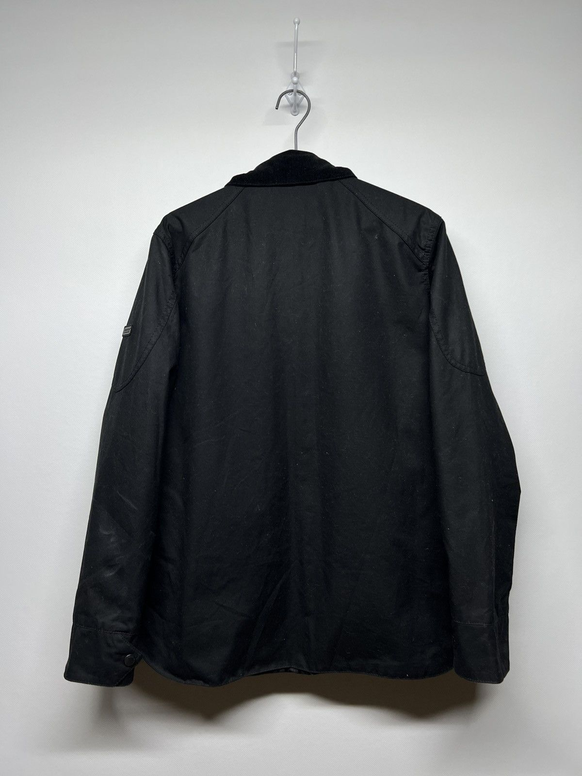Barbour × Vintage Vintage Barbour International B.Intl Atomizer Wax Jacket 00s Size M / US 6-8 / IT 42-44 - 5 Thumbnail