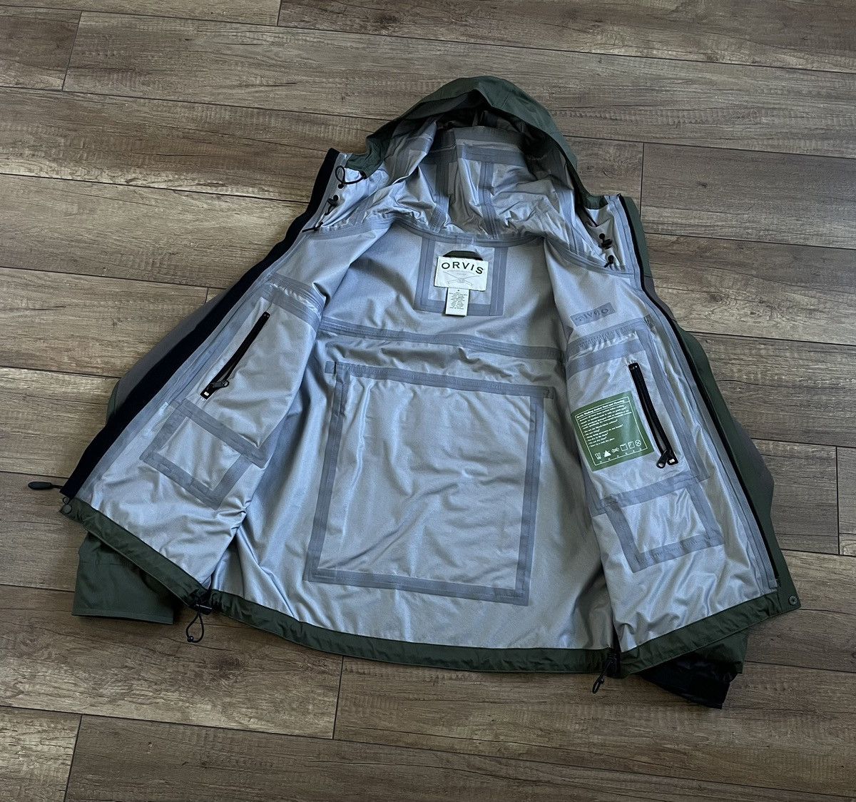 Orvis Orvis Wading Hooded Cargo Jacket Waterproof Patagonia Style Size US M / EU 48-50 / 2 - 8 Thumbnail
