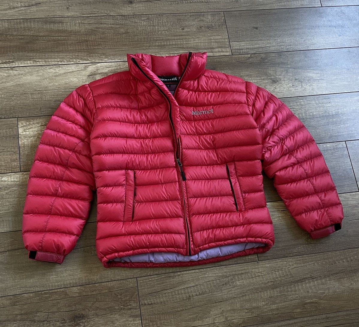Marmot vintage mi Korea Red Down Puffer Jacket Ultralight