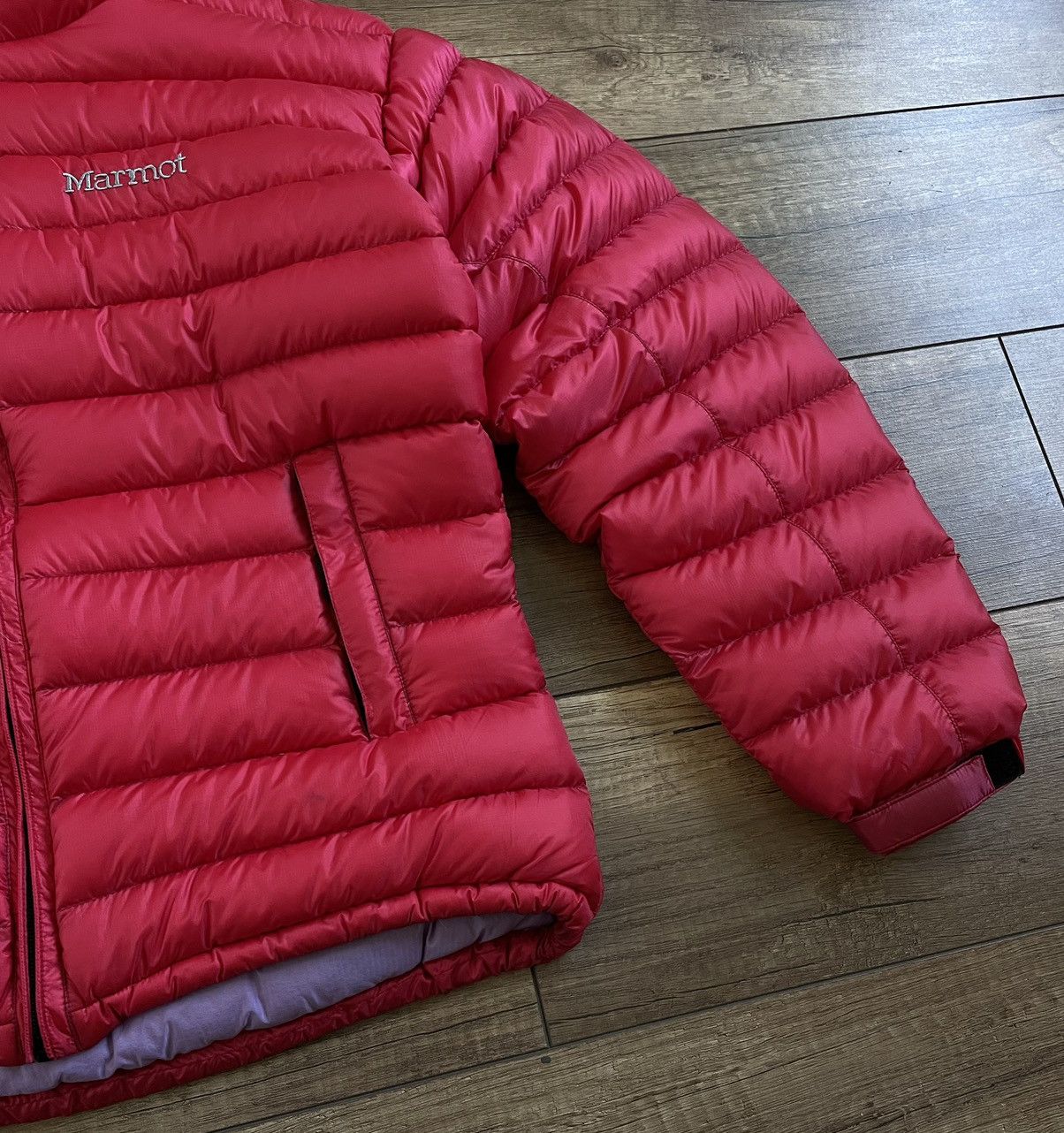 Marmot vintage mi Korea Red Down Puffer Jacket Ultralight