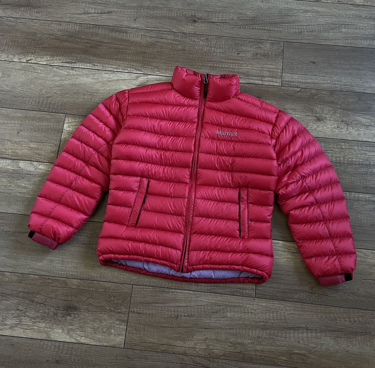 Marmot vintage mi Korea Red Down Puffer Jacket Ultralight