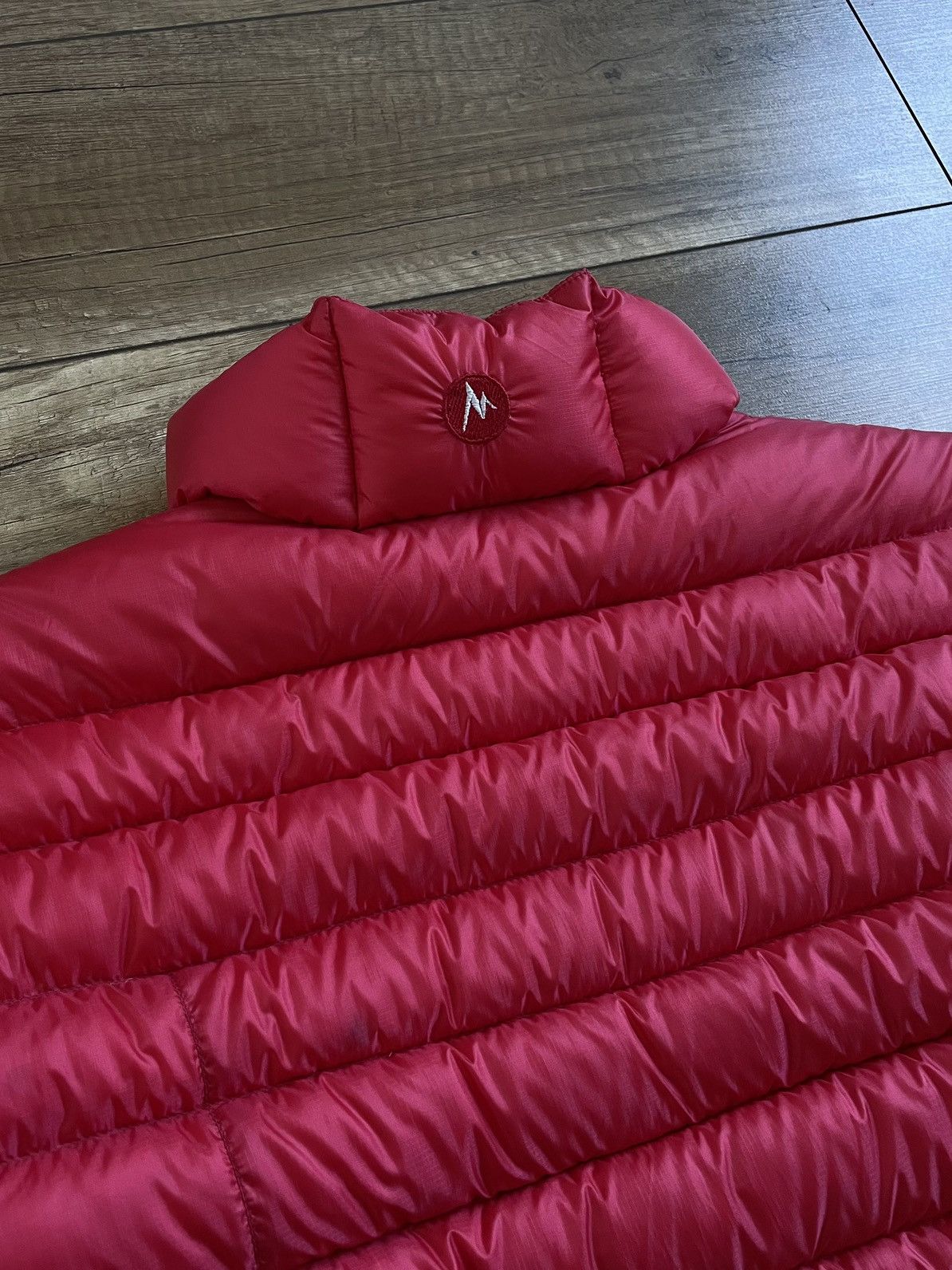 Marmot vintage mi Korea Red Down Puffer Jacket Ultralight
