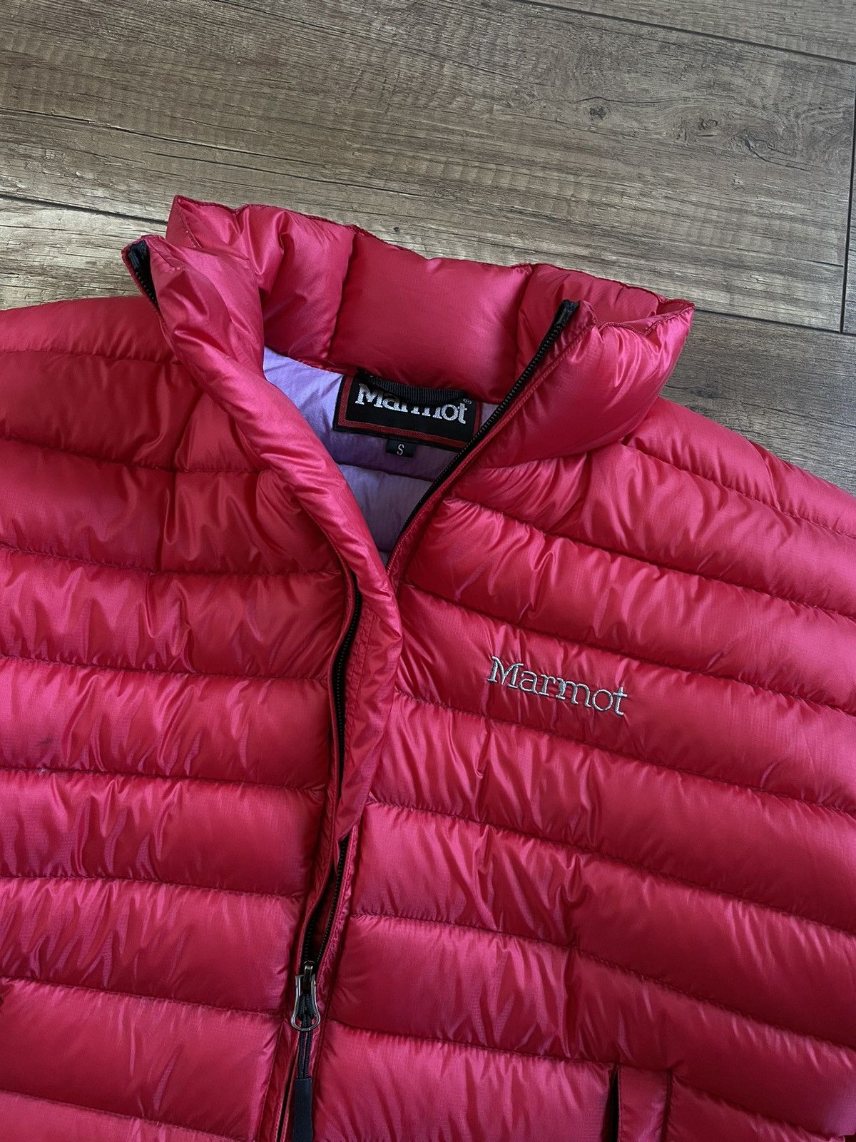 Marmot vintage mi Korea Red Down Puffer Jacket Ultralight
