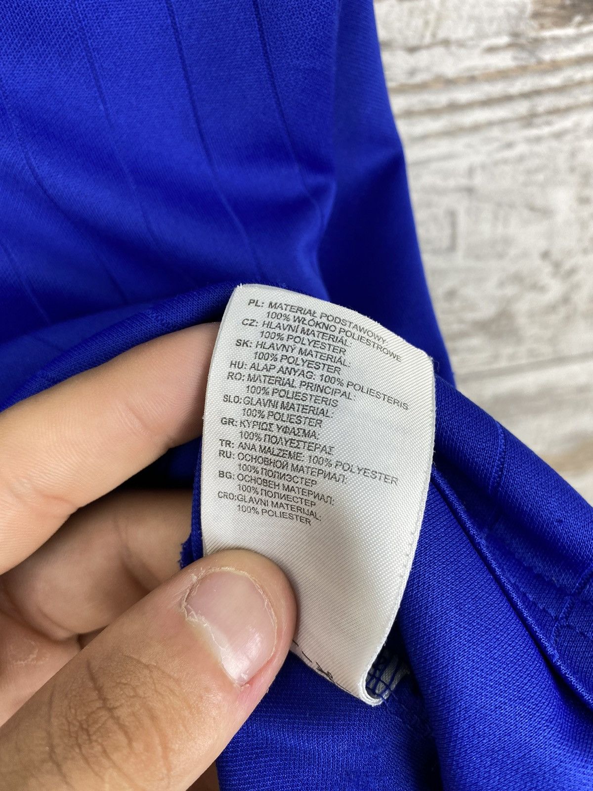 Adidas × Vintage Mens Vintage Adidas FC Chelsea T Shirt soccer jersey y2k tee Size US S / EU 44-46 / 1 - 12 Thumbnail
