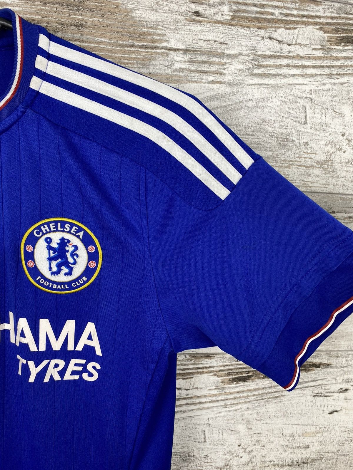 Adidas × Vintage Mens Vintage Adidas FC Chelsea T Shirt soccer jersey y2k tee Size US S / EU 44-46 / 1 - 8 Thumbnail