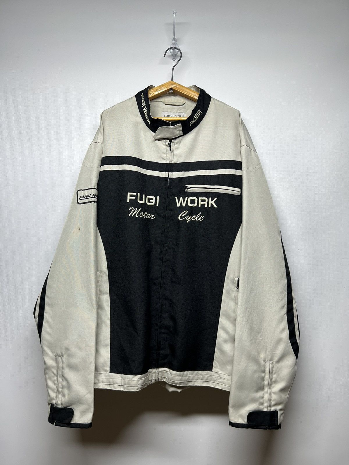 Vintage Y2k Racing Motorcycle Vibe Jacket Hype Streetwear