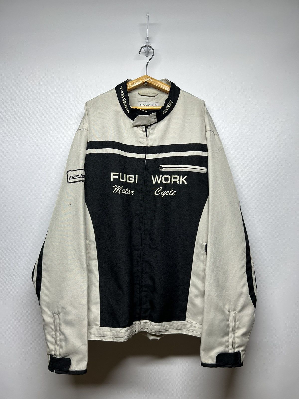 Vintage Vintage Y2k Racing Motorcycle Vibe Jacket Hype Streetwear Size US XXL / EU 58 / 5 - 2 Thumbnail