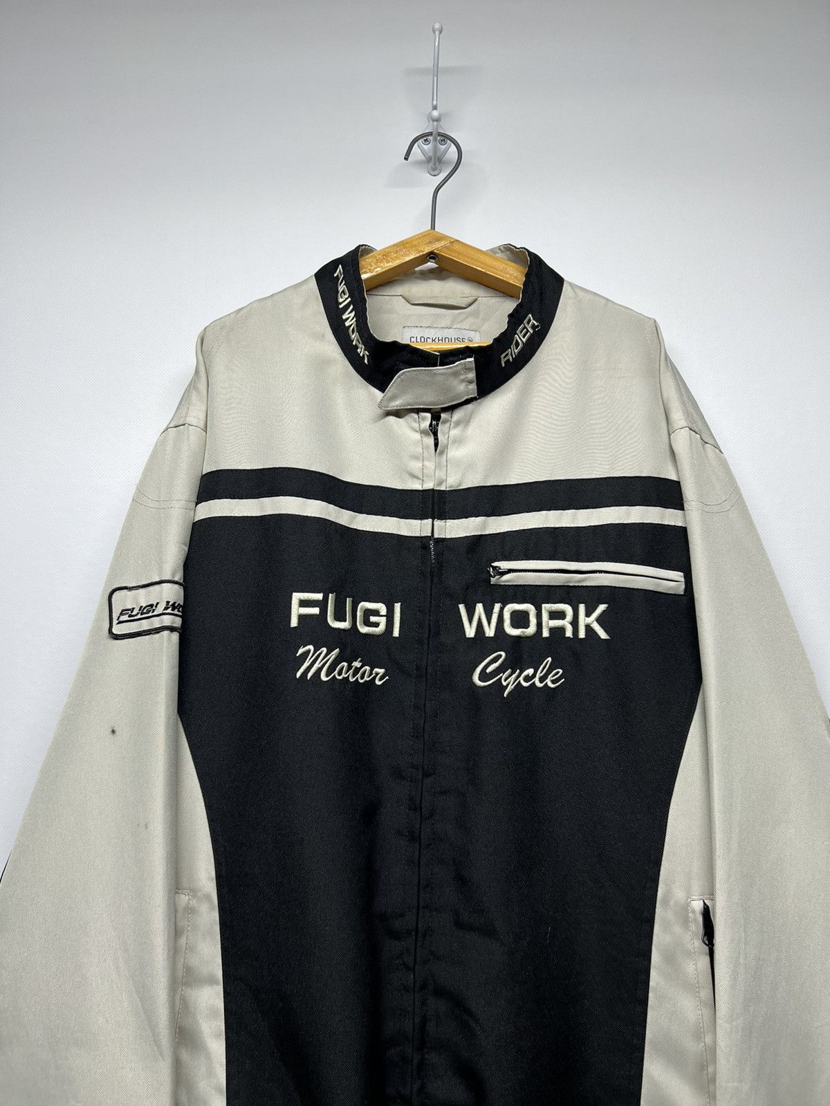 Vintage Vintage Y2k Racing Motorcycle Vibe Jacket Hype Streetwear Size US XXL / EU 58 / 5 - 3 Thumbnail