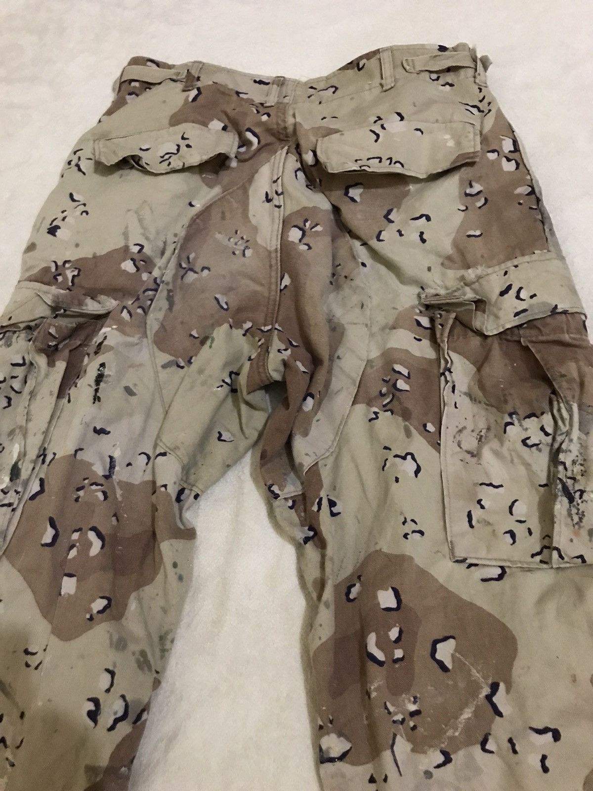 Vintage Army camo cargo pants Size US 30 / EU 46 - 9 Thumbnail