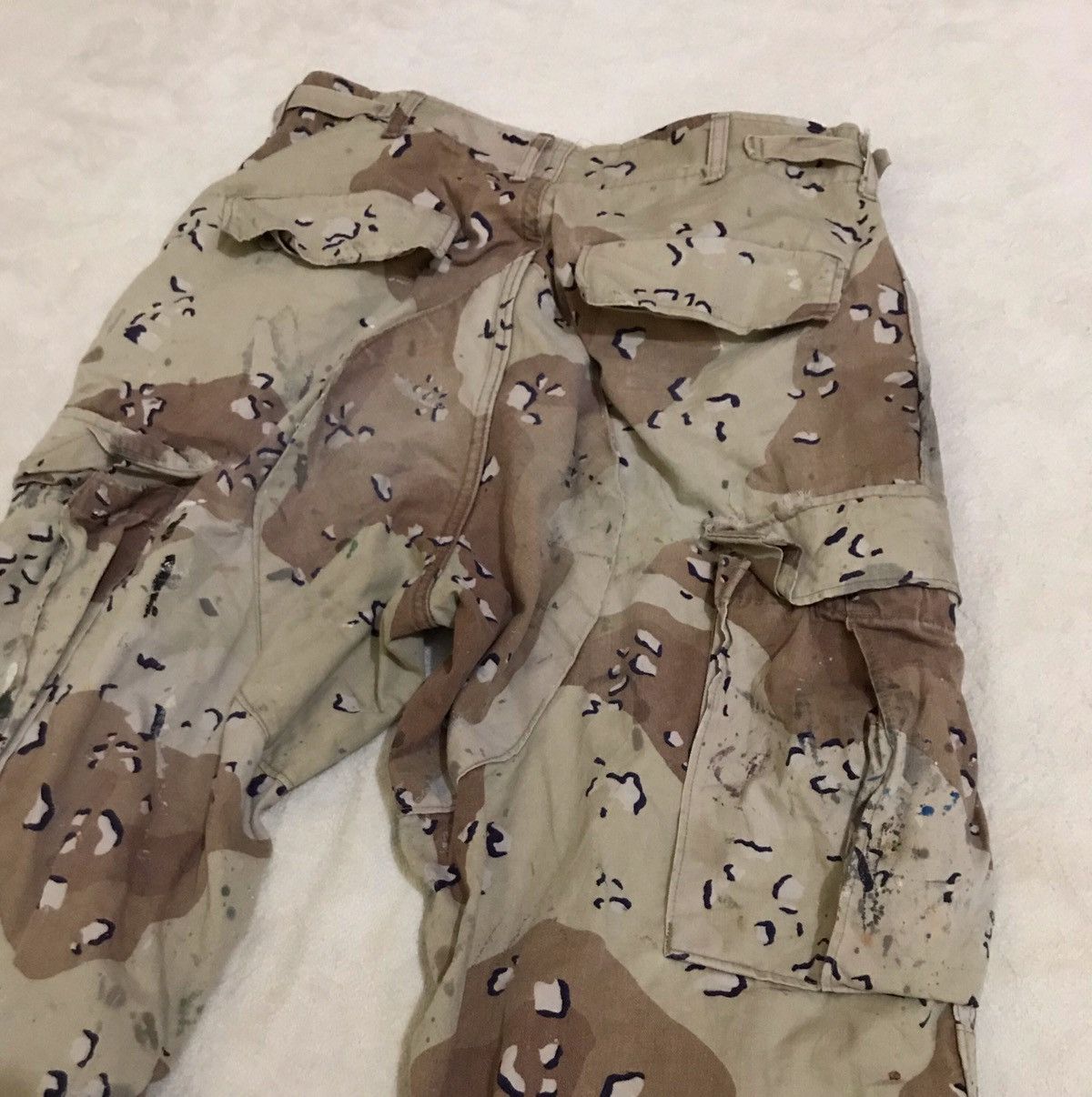 Vintage Army camo cargo pants Size US 30 / EU 46 - 10 Thumbnail