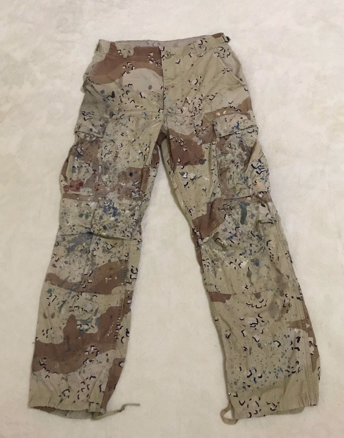 Vintage Army camo cargo pants Size US 30 / EU 46 - 2 Thumbnail