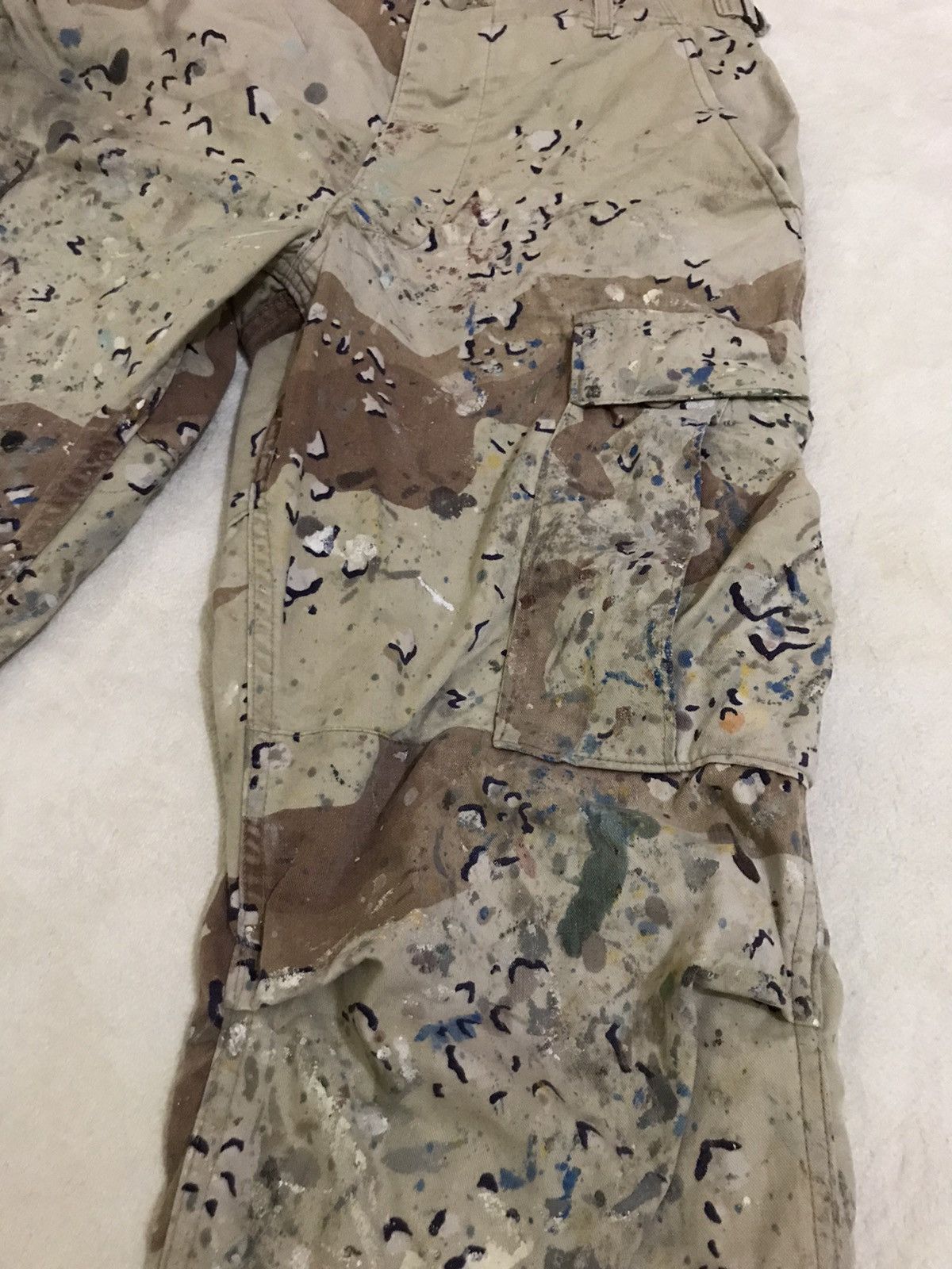 Vintage Army camo cargo pants Size US 30 / EU 46 - 5 Thumbnail