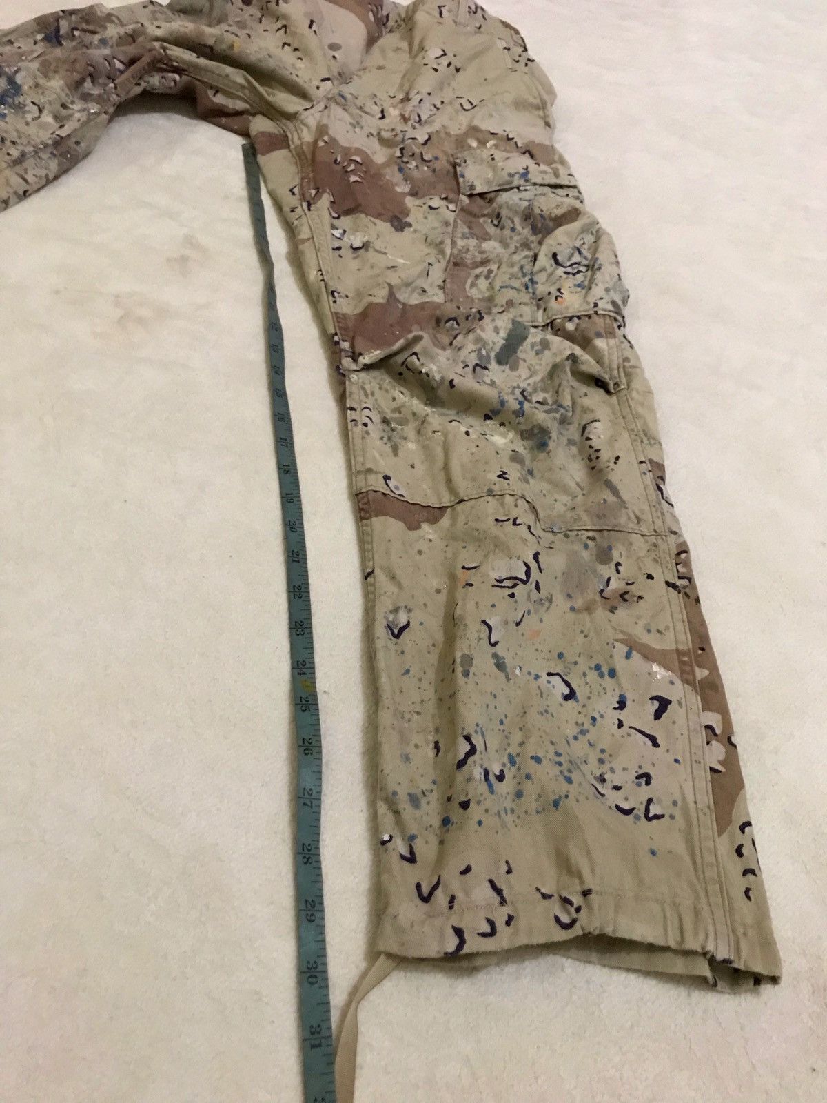 Vintage Army camo cargo pants Size US 30 / EU 46 - 17 Thumbnail
