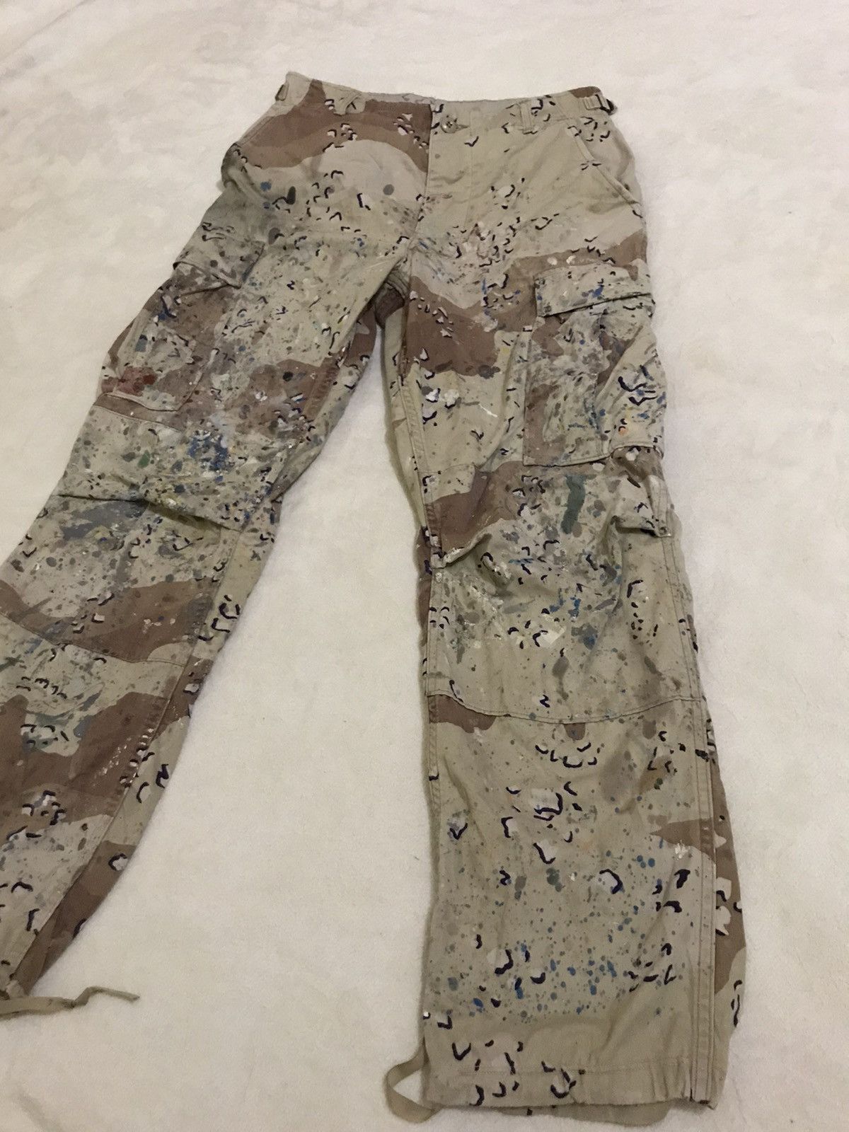Vintage Army camo cargo pants Size US 30 / EU 46 - 3 Thumbnail