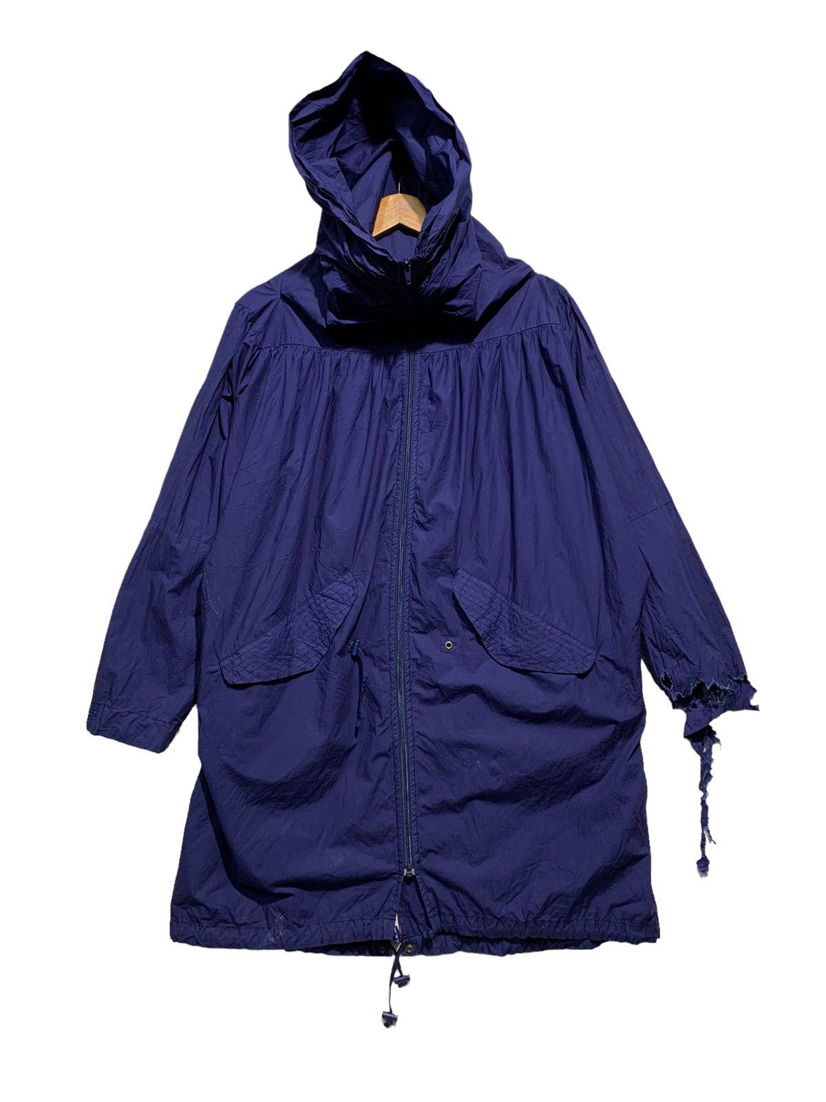 🔥DISTRESSED PARKA JACKETS RUNAWAY NAVY