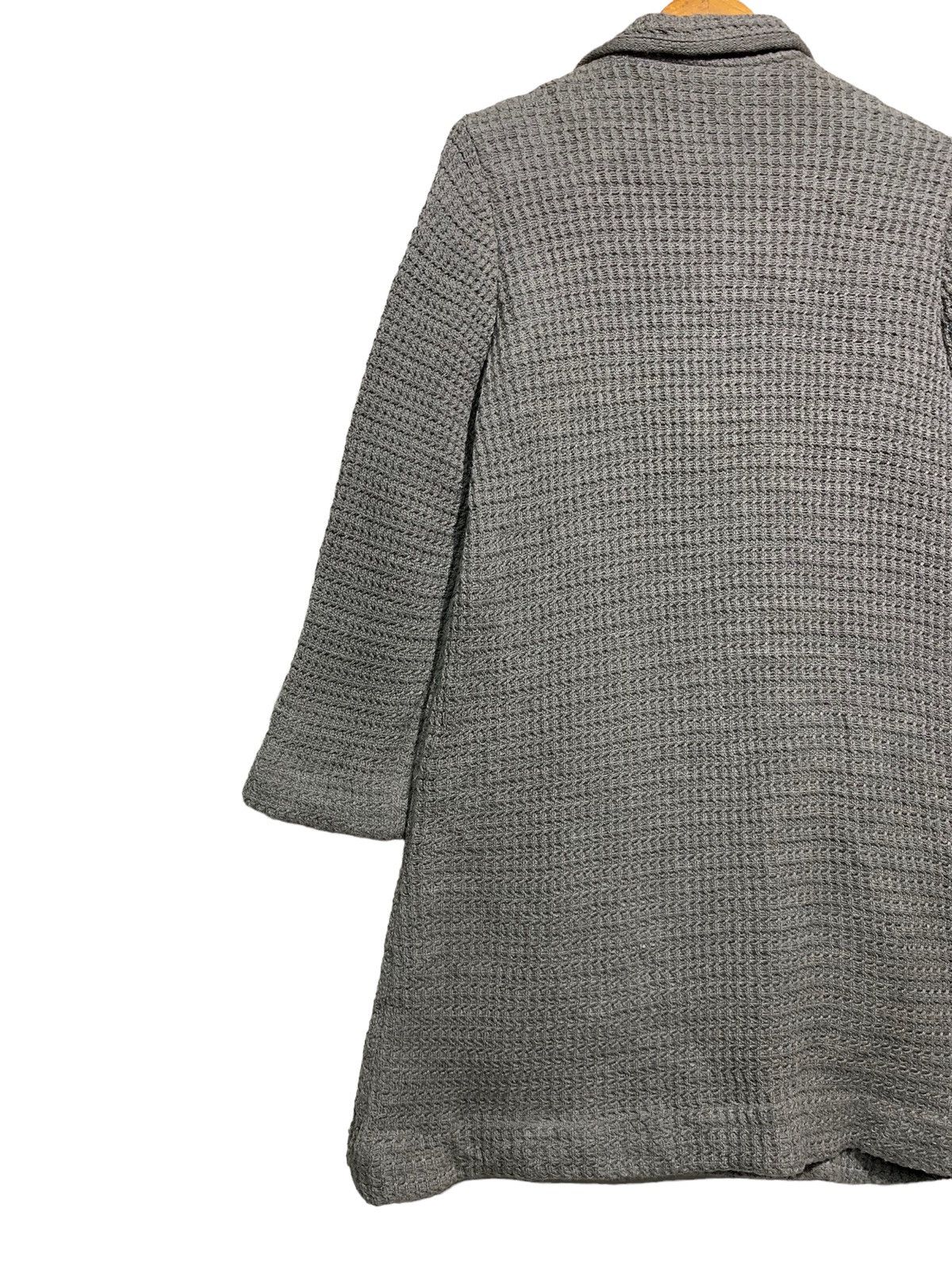 Issey Miyake × Pleats Please Issey Miyake 🔥ISSEY MIYAKE HAAT WOOL CABLE KNIT JACKETS Size M / US 6-8 / IT 42-44 - 7 Thumbnail