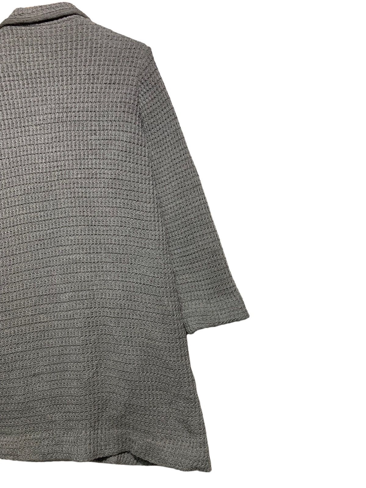 Issey Miyake × Pleats Please Issey Miyake 🔥ISSEY MIYAKE HAAT WOOL CABLE KNIT JACKETS Size M / US 6-8 / IT 42-44 - 8 Thumbnail