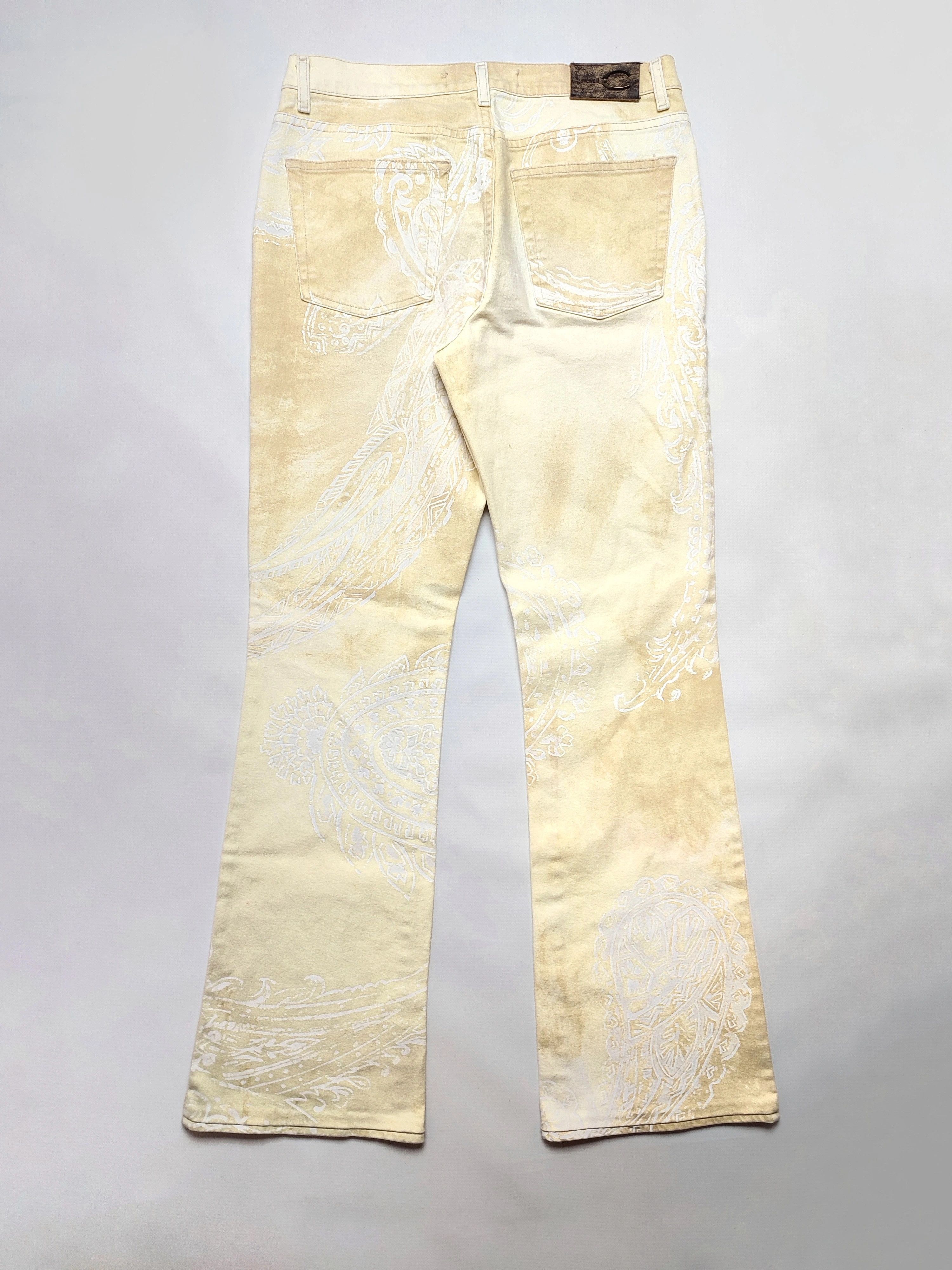 Just Cavalli Vintage Roberto Cavalli pattern Pants Size US 30 / EU 46 - 3 Thumbnail
