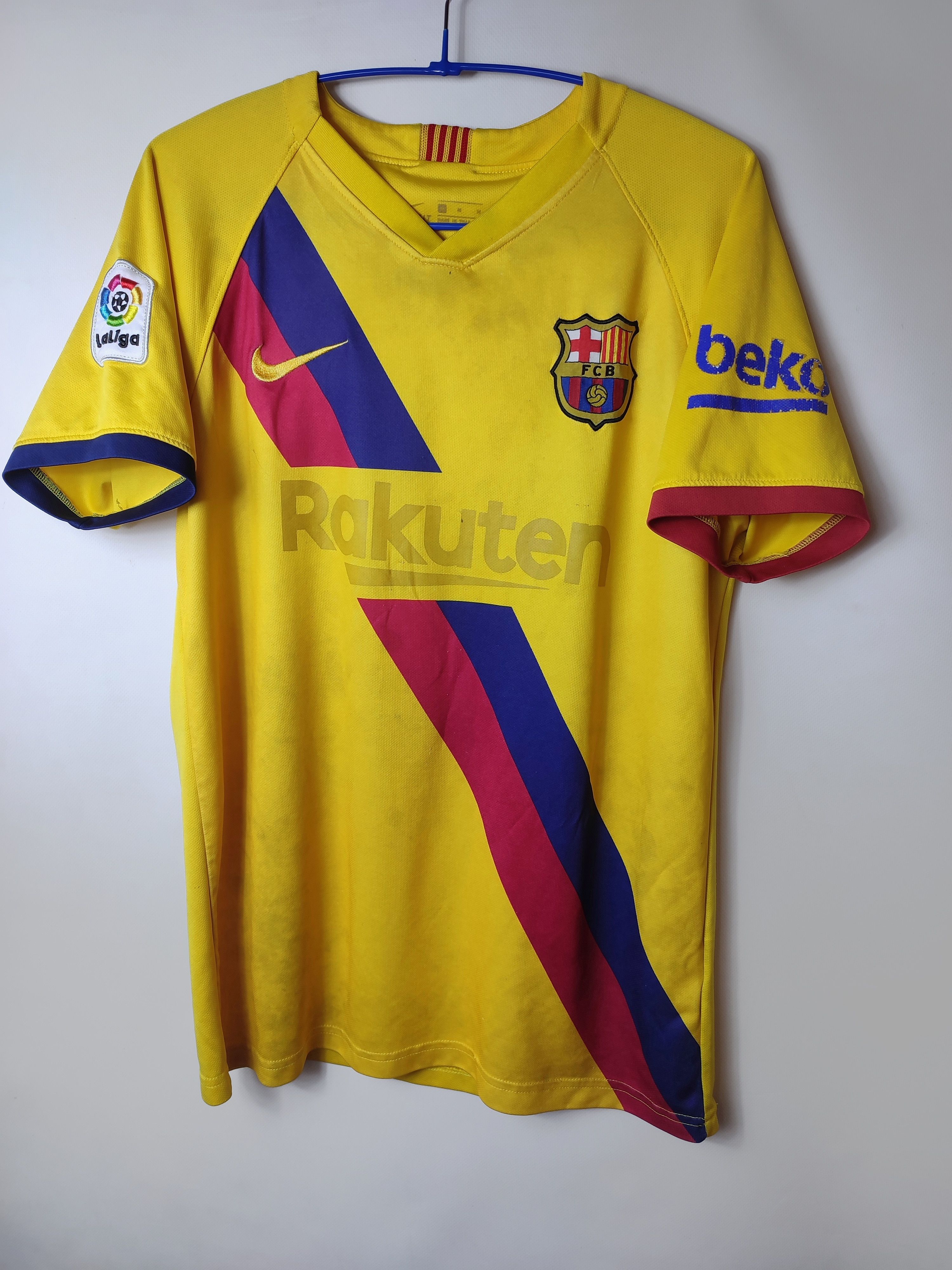 Nike Nike Barcelona Vintage Messi 10 Jersey Size US M / EU 48-50 / 2 - 1 Thumbnail