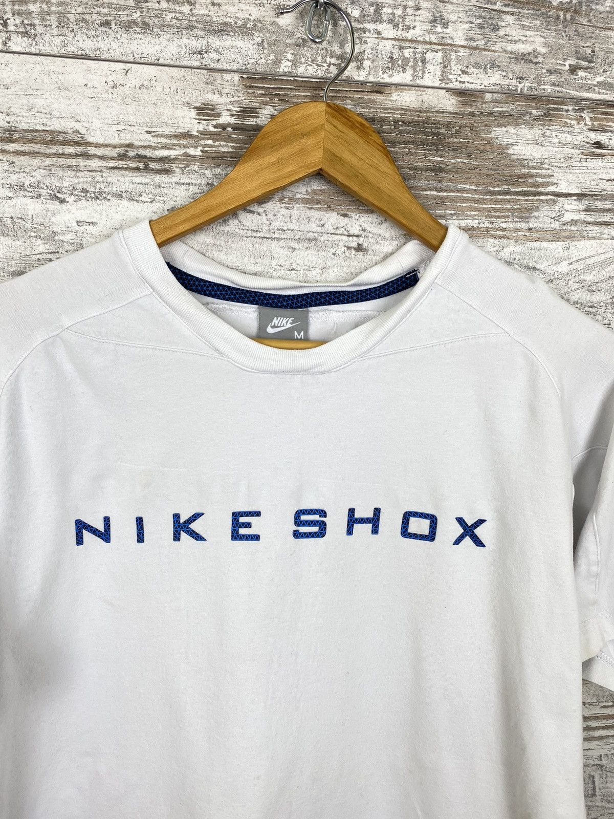 Nike Mens Vintage Nike Shox T Shirt big logo streetwear y2k rare Size US M / EU 48-50 / 2 - 2 Thumbnail