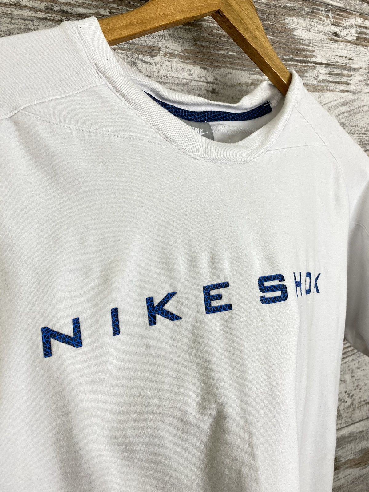 Nike Mens Vintage Nike Shox T Shirt big logo streetwear y2k rare Size US M / EU 48-50 / 2 - 4 Thumbnail