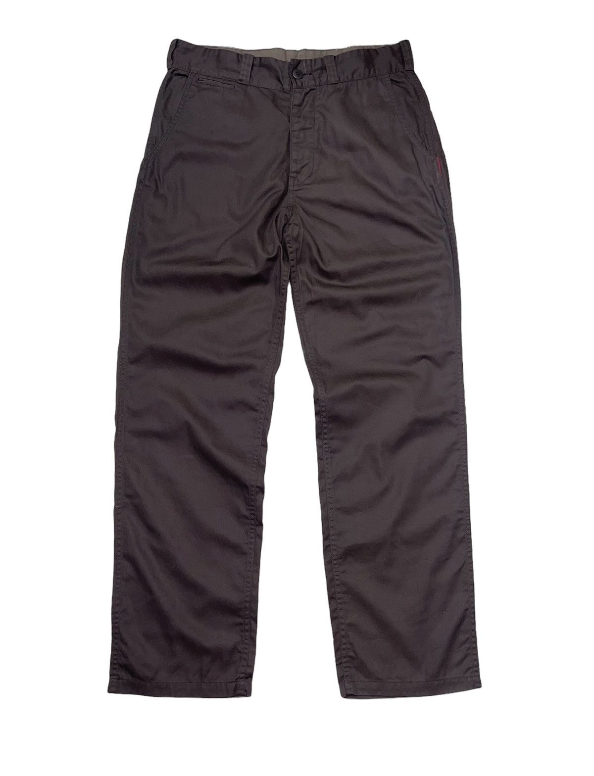 Image of Goodenough Hiroshi Fujiwara Baker Pants in Brown, Men's (Size 33)