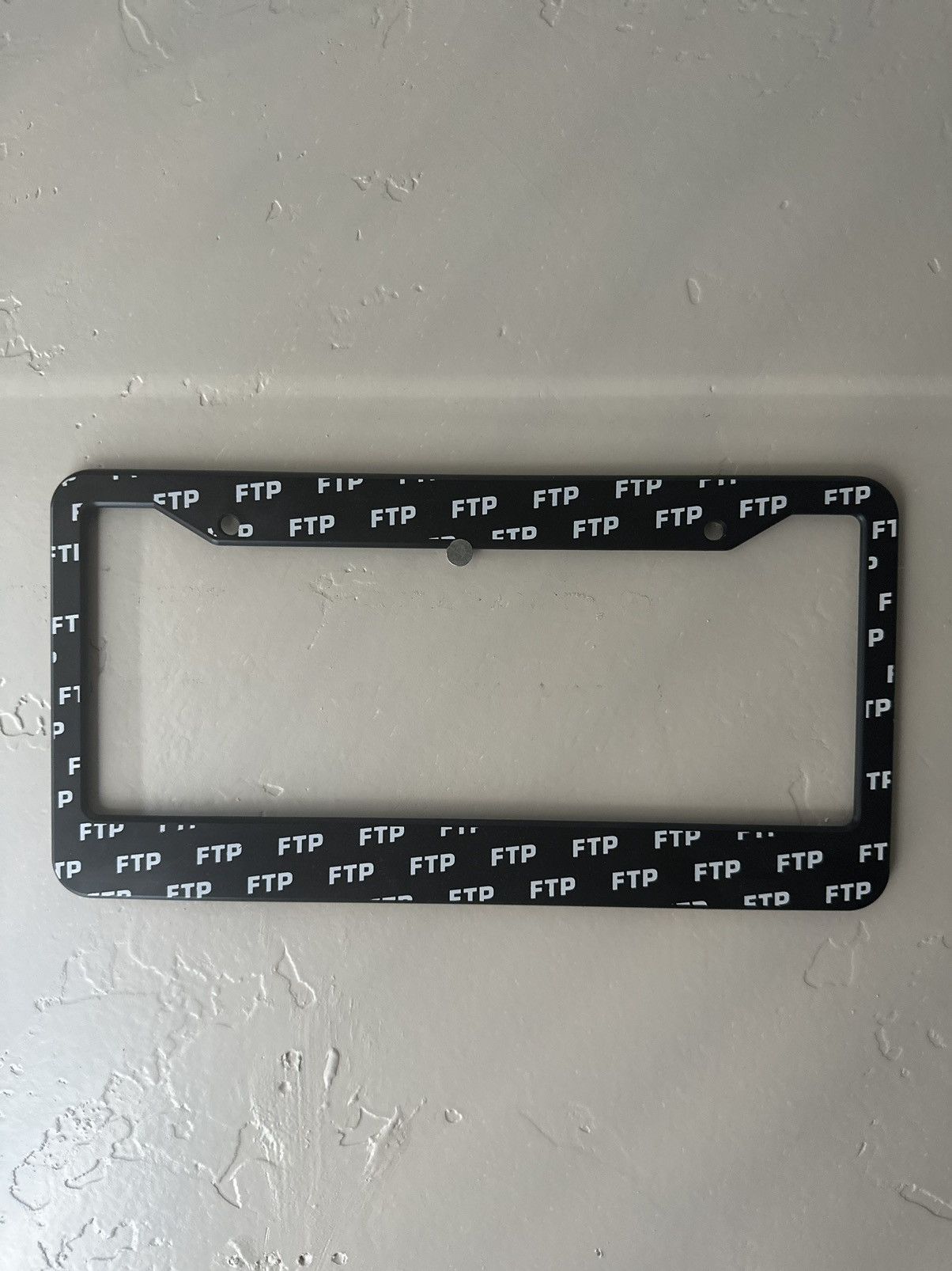 Fuck The Population FTP License Plate Frame Holder | Grailed