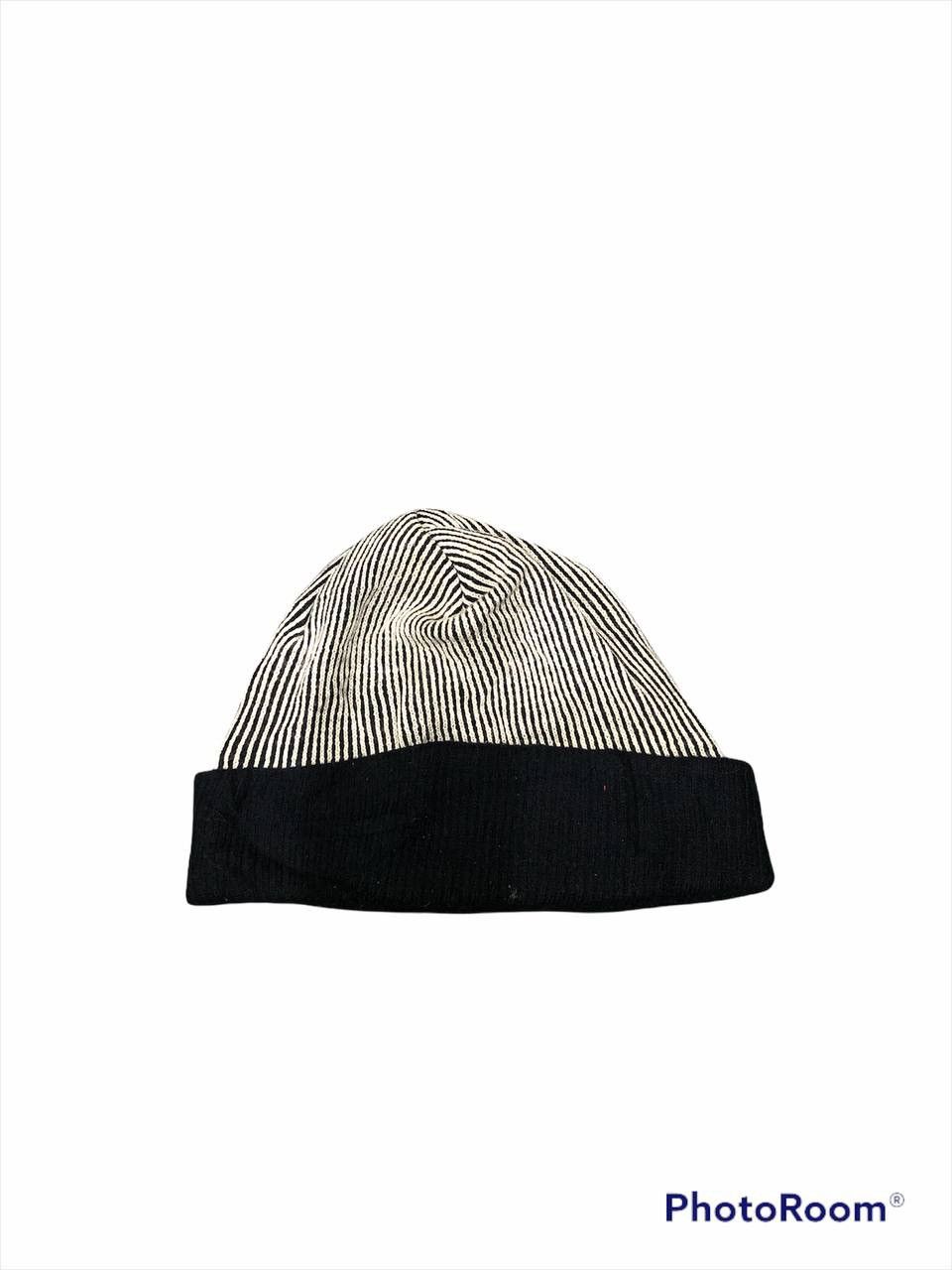 Nike × Vintage Vintage 90’s Nike Stripe Beanie Hat Size ONE SIZE - 2 Thumbnail