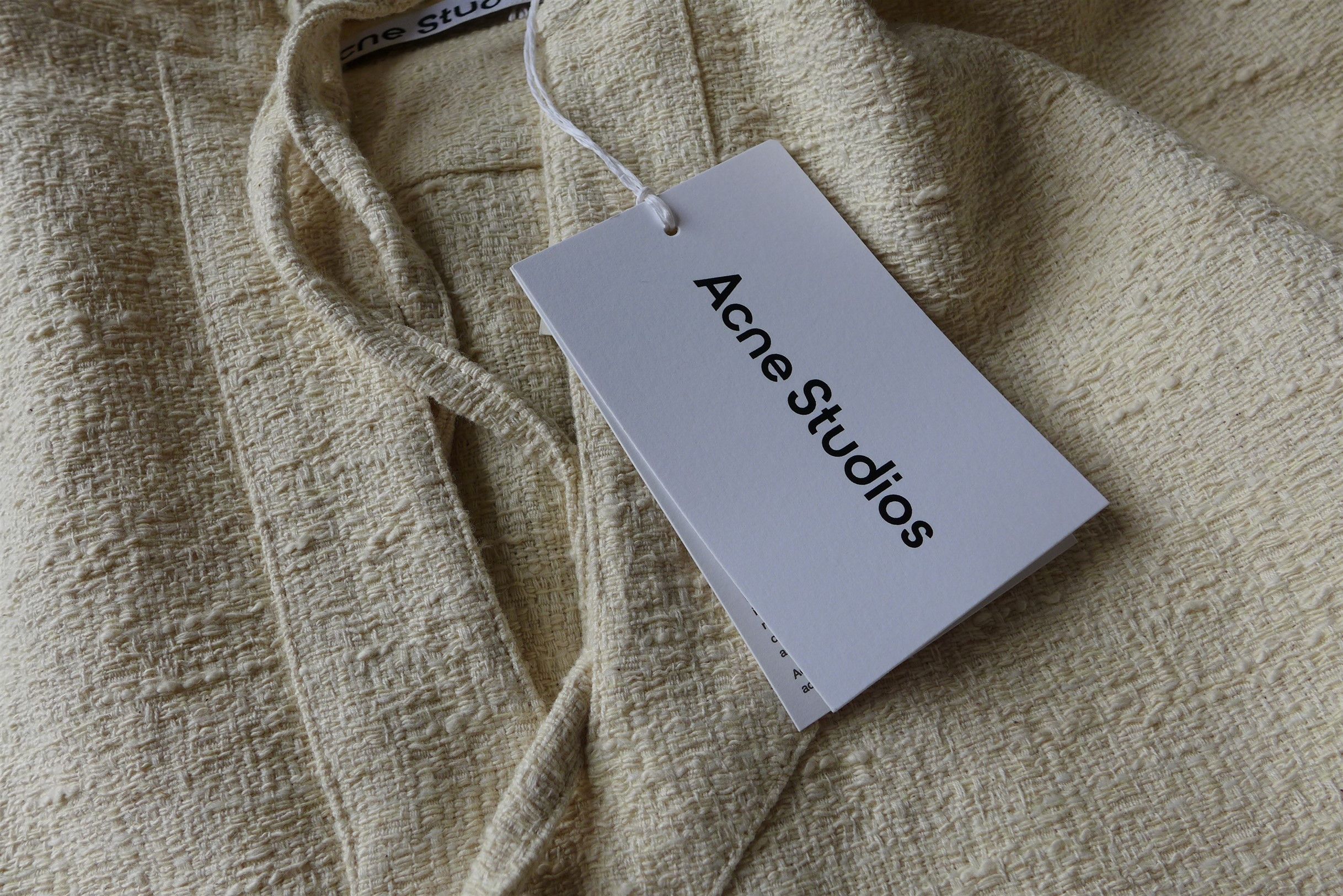 Acne Studios Acne Studios Otav Oversized Tweed Hoodie Size US L / EU 52-54 / 3 - 14 Thumbnail