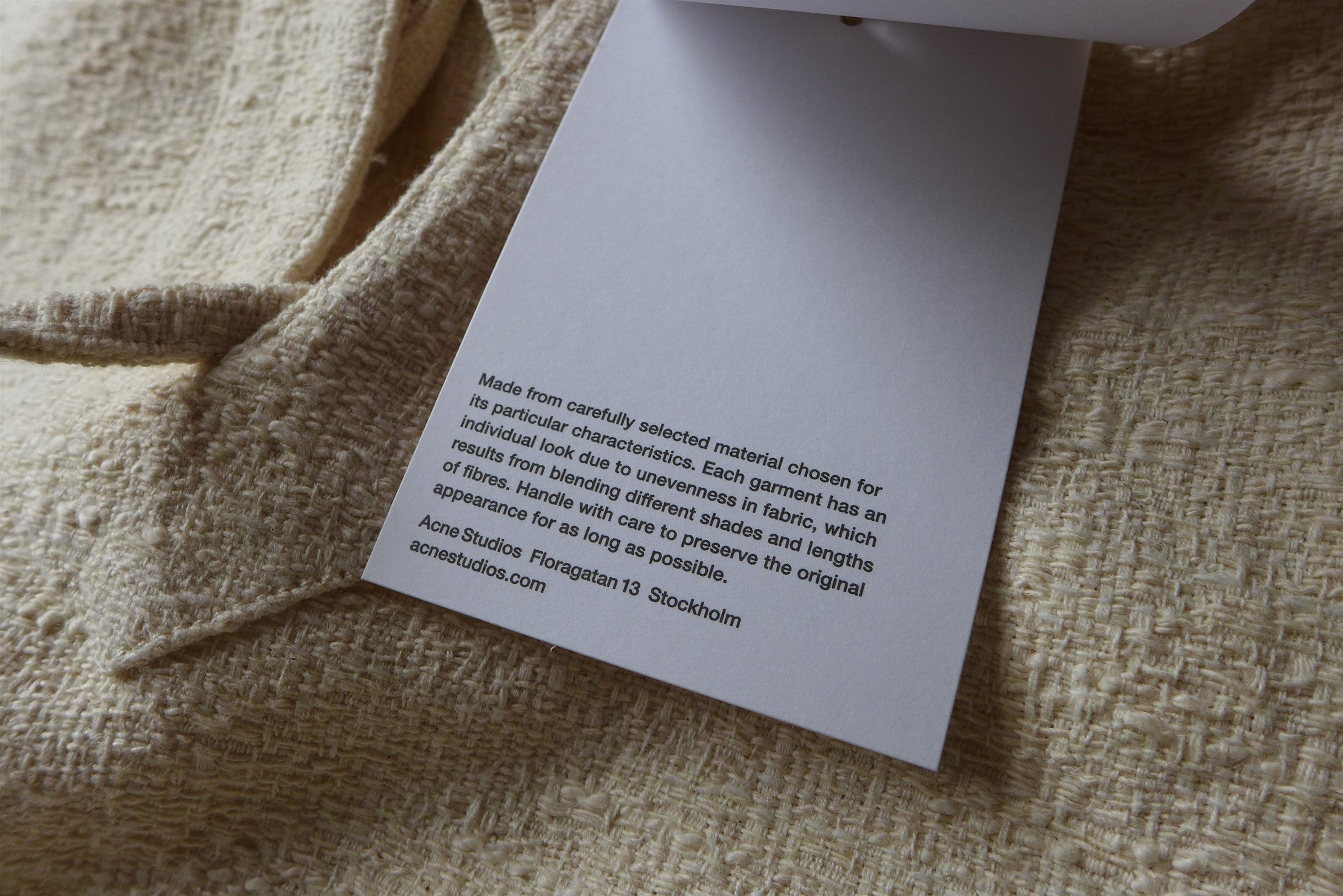 Acne Studios Acne Studios Otav Oversized Tweed Hoodie Size US L / EU 52-54 / 3 - 15 Thumbnail