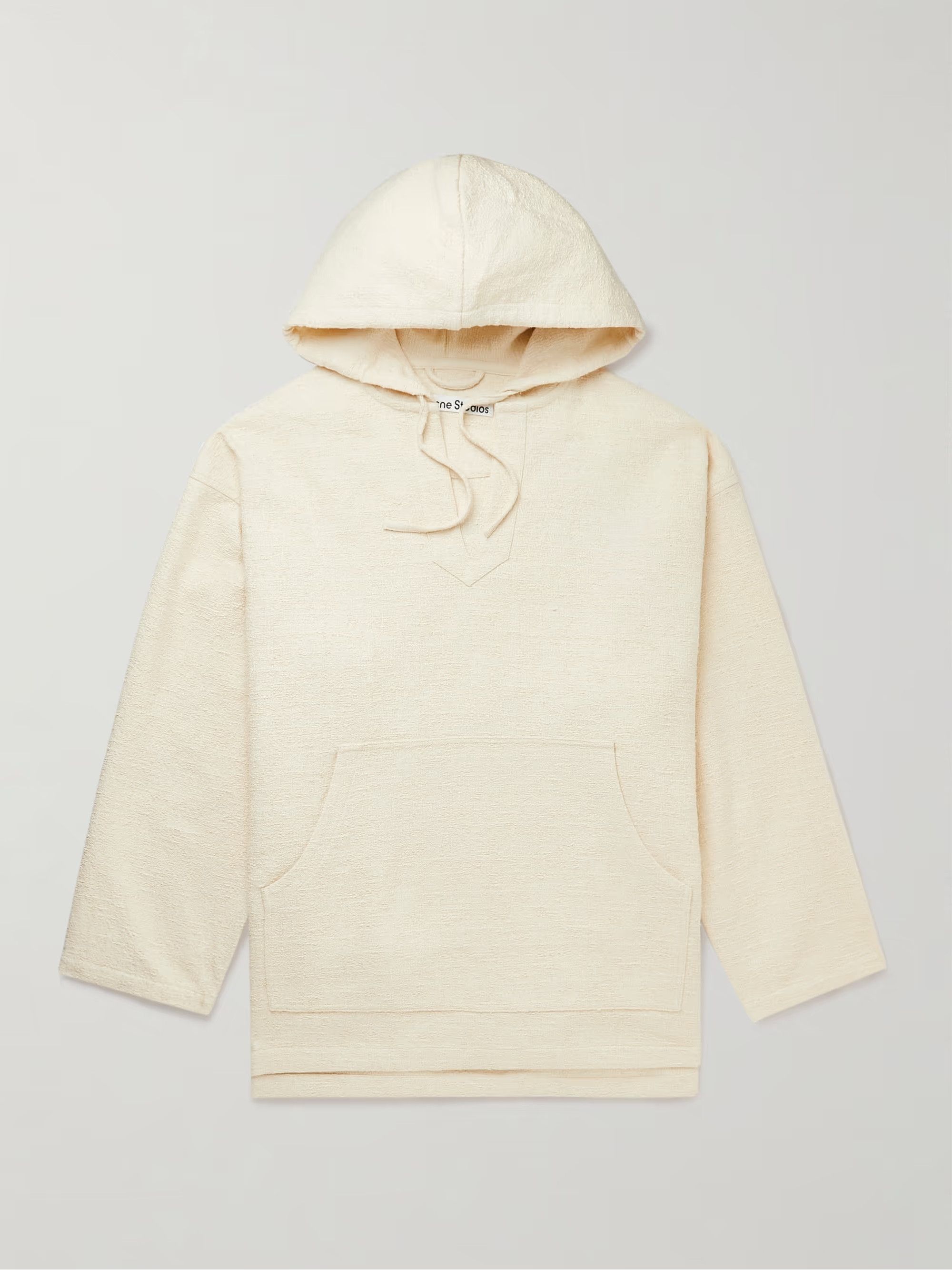 Acne Studios Acne Studios Otav Oversized Tweed Hoodie Size US L / EU 52-54 / 3 - 4 Thumbnail