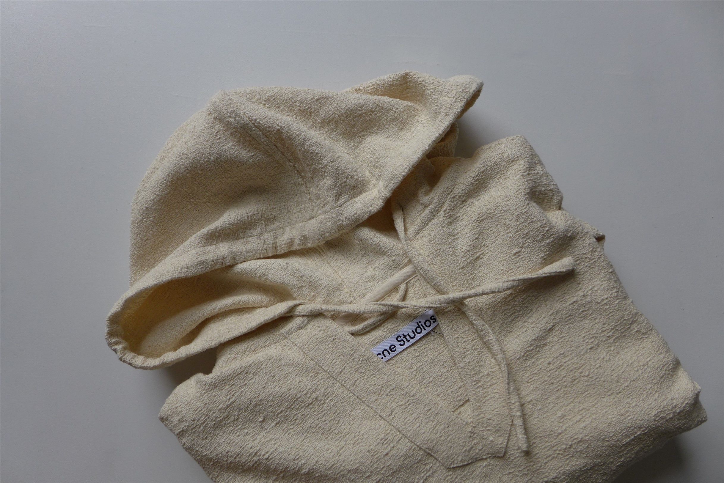 Acne Studios Acne Studios Otav Oversized Tweed Hoodie Size US L / EU 52-54 / 3 - 6 Thumbnail